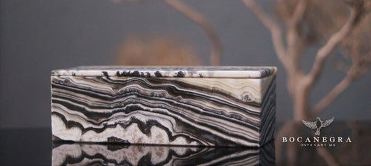 Beautiful Zebra Onyx Jewelry Box