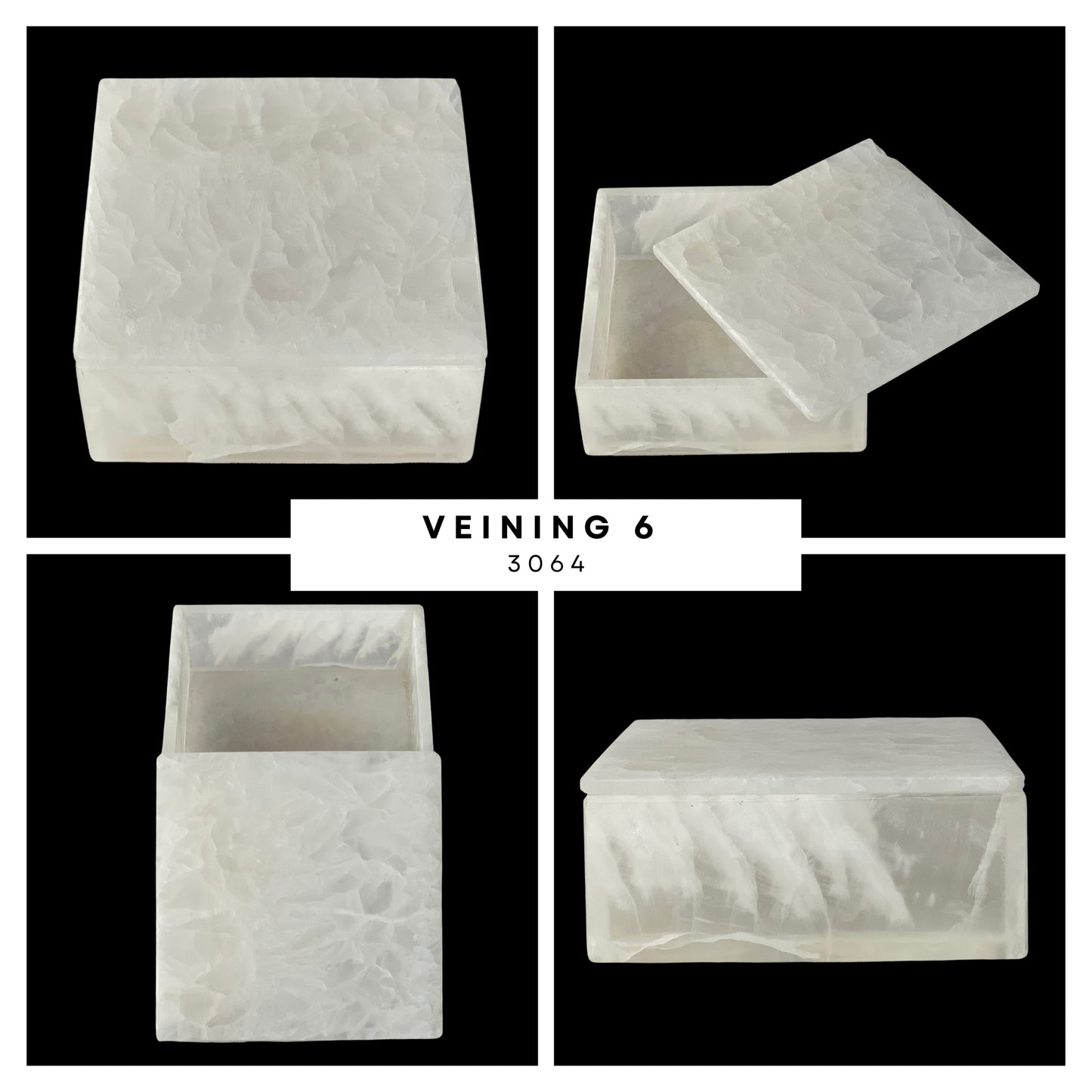 Elegant Squared Onyx Stone Jeweler - Timeless Mexican Craftsmanship