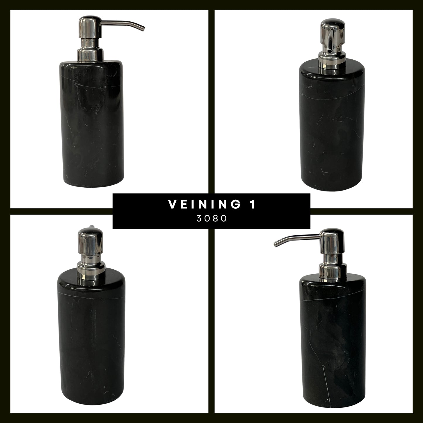 Handmade Marble Soap Dispenser - Simple Elegance for Your Home
