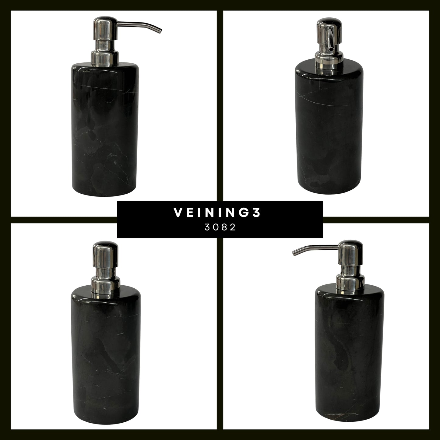 Handmade Marble Soap Dispenser - Simple Elegance for Your Home