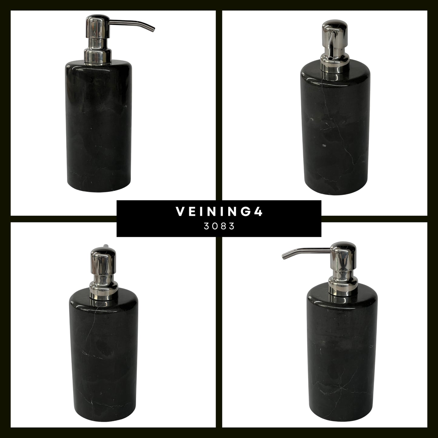 Handmade Marble Soap Dispenser - Simple Elegance for Your Home
