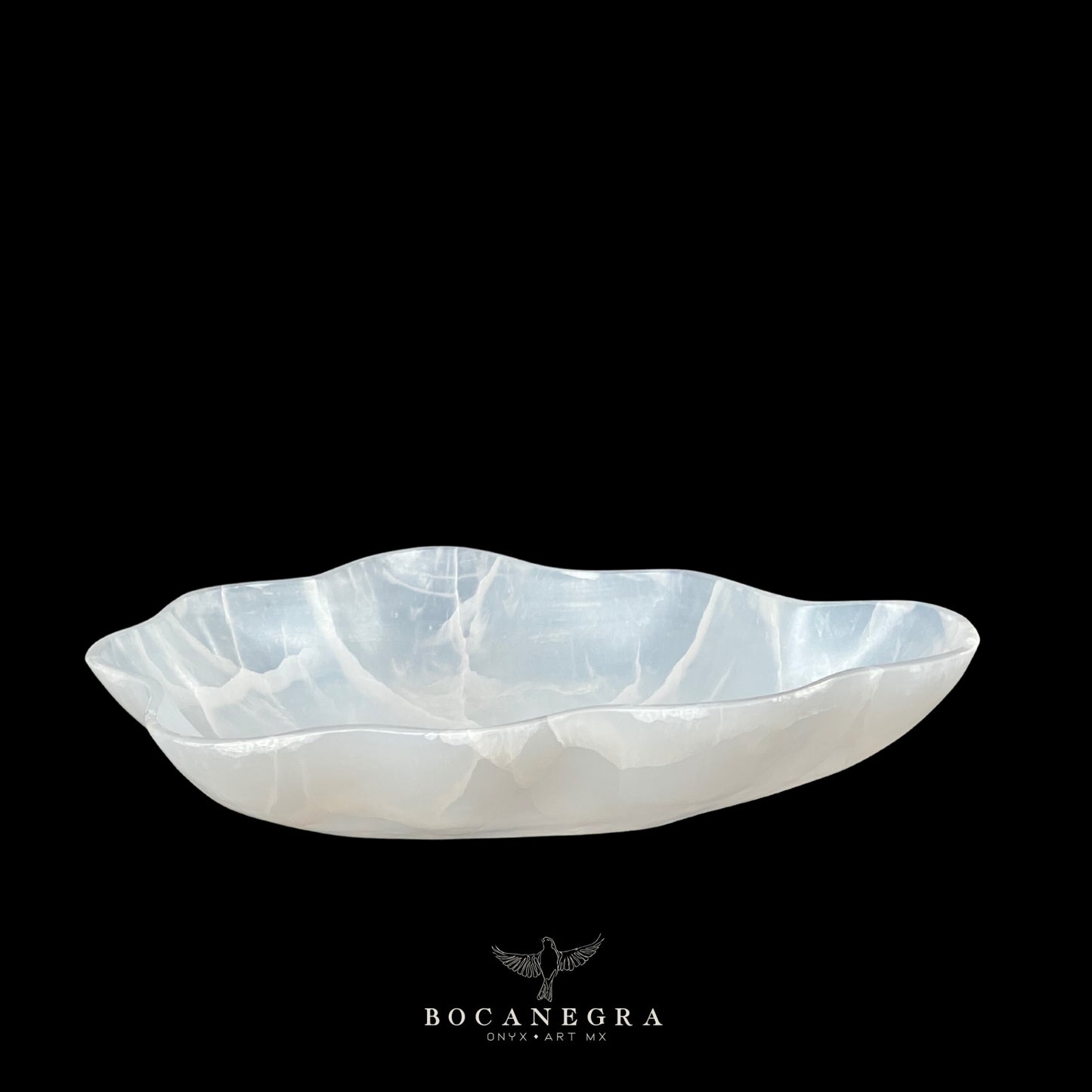 White Onyx Decorative Bowl - Centerpiece - Fruit Platter - Elegant Onyx Bowl - Handcrafted Beauty for Your Home