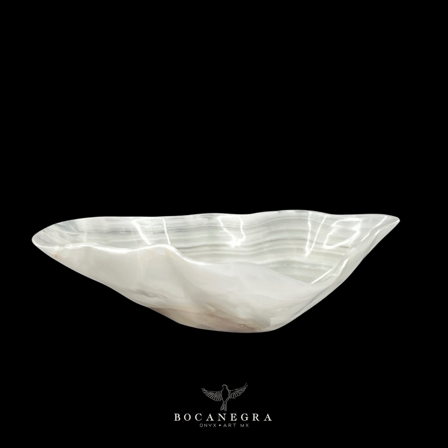White Onyx Decorative Bowl - Centerpiece - Fruit Platter - Elegant Onyx Bowl - Handcrafted Beauty for Your Home