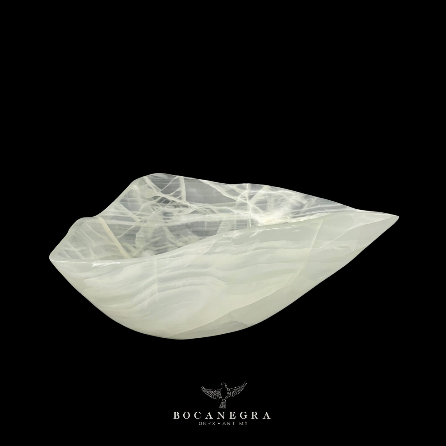 White Onyx Decorative Bowl - Centerpiece - Fruit Platter - Elegant Onyx Bowl - Handcrafted Beauty for Your Home