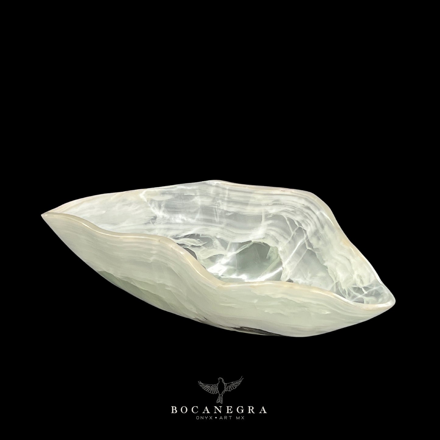 White Onyx Decorative Bowl - Centerpiece - Fruit Platter - Elegant Onyx Bowl - Handcrafted Beauty for Your Home