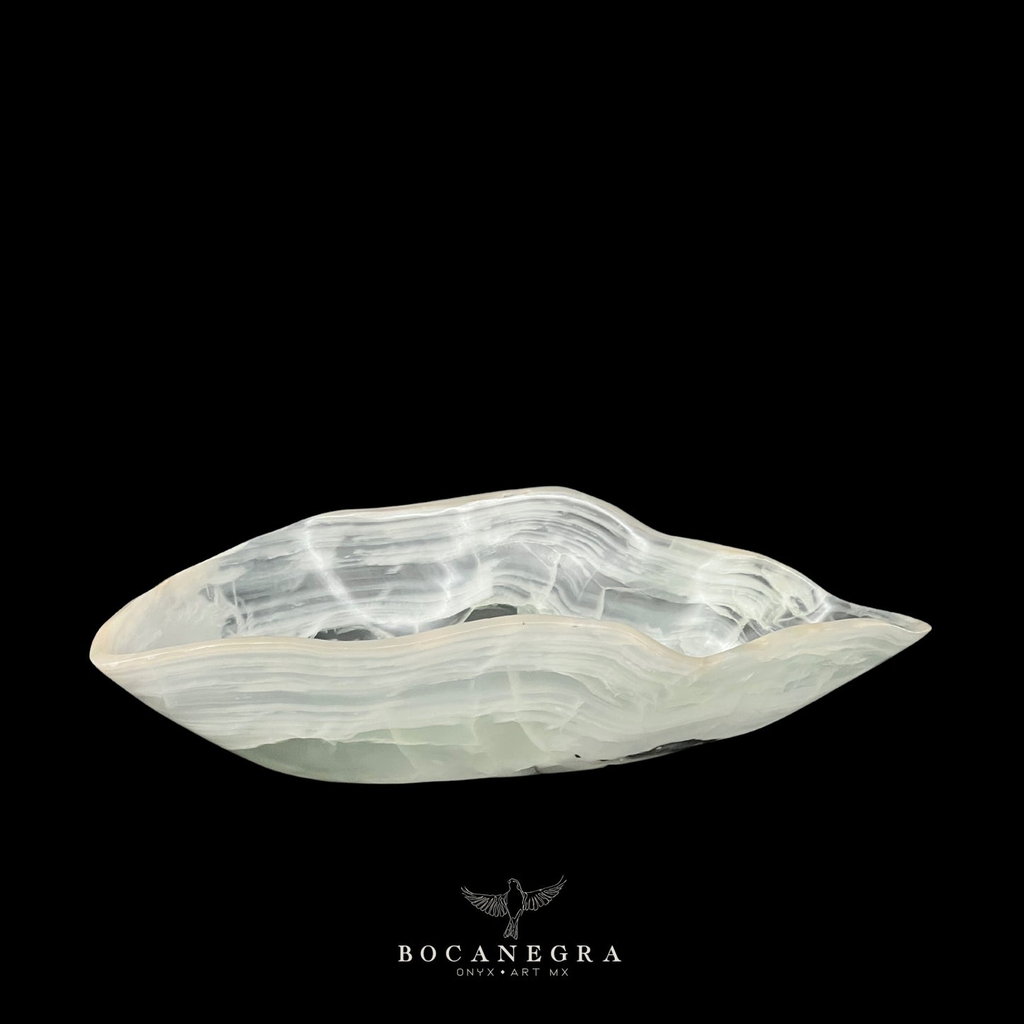 White Onyx Decorative Bowl - Centerpiece - Fruit Platter - Elegant Onyx Bowl - Handcrafted Beauty for Your Home