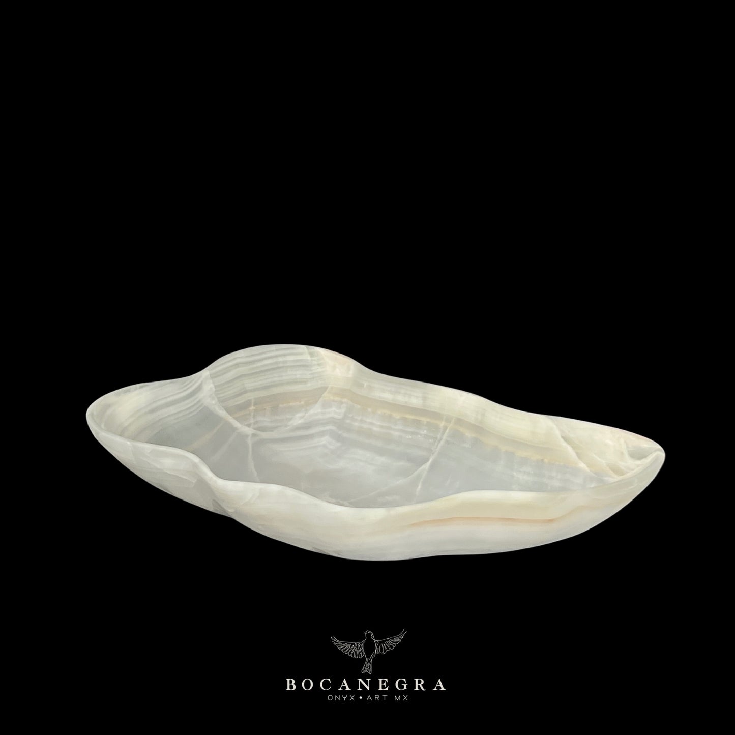 White Onyx Decorative Bowl - Centerpiece - Fruit Platter - Elegant Onyx Bowl - Handcrafted Beauty for Your Home
