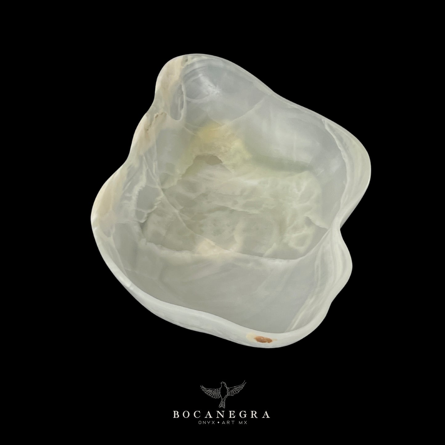 White Onyx Decorative Bowl - Centerpiece - Fruit Platter - Elegant Onyx Bowl - Handcrafted Beauty for Your Home