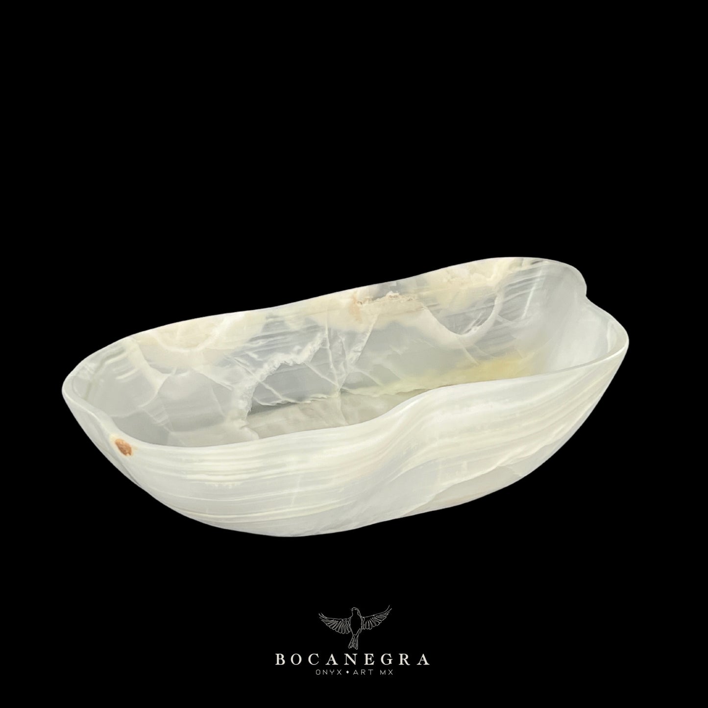 White Onyx Decorative Bowl - Centerpiece - Fruit Platter - Elegant Onyx Bowl - Handcrafted Beauty for Your Home