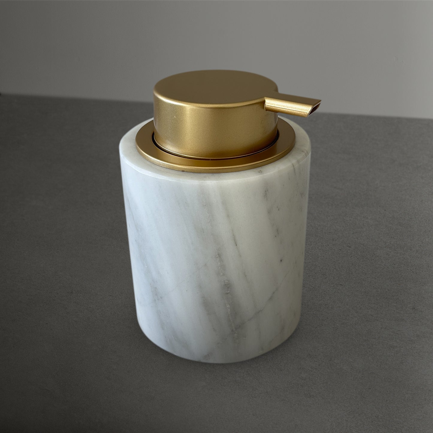 Handmade Marble Soap Dispenser - Simple Elegance for Your Home