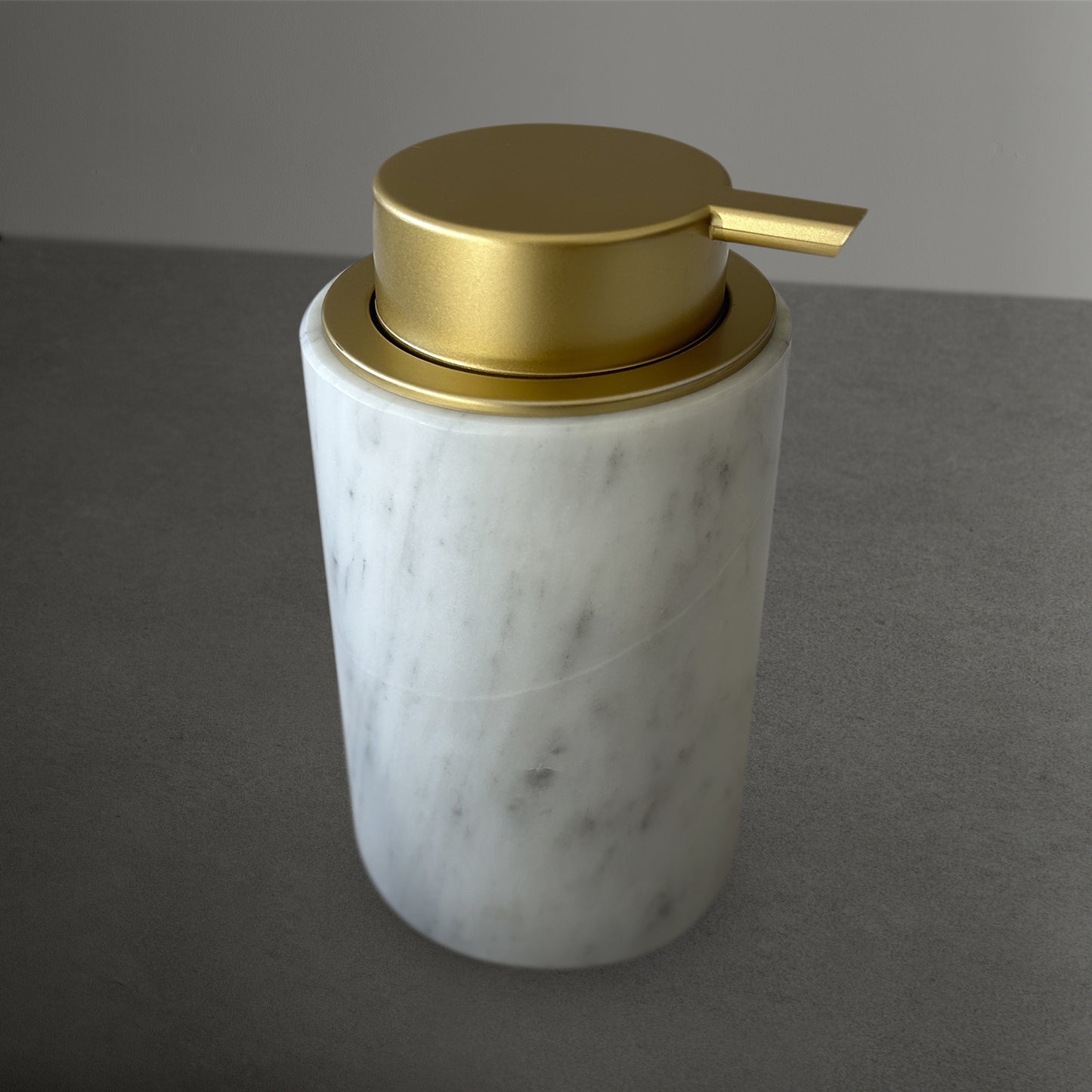Handmade Marble Soap Dispenser - Simple Elegance for Your Home