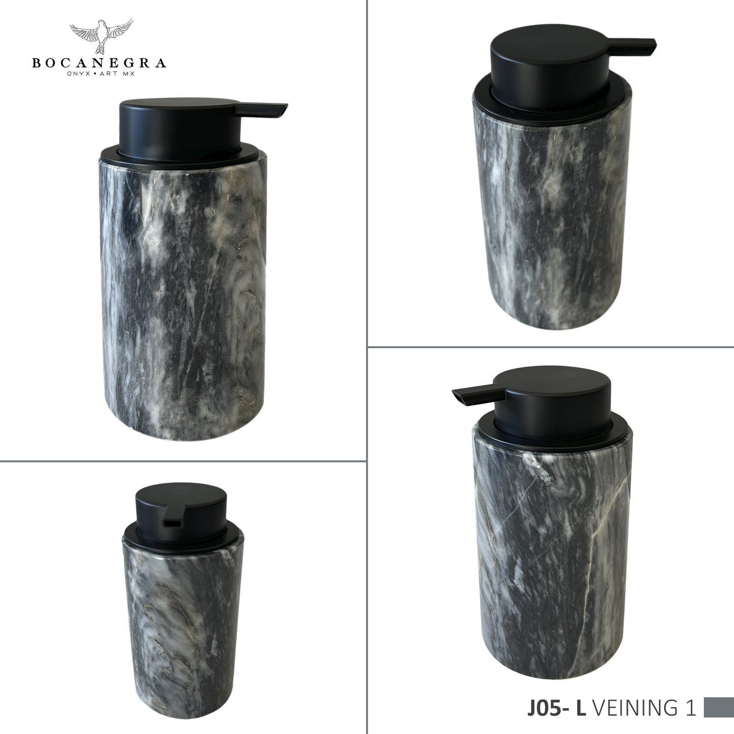 Handmade Marble Soap Dispenser - Simple Elegance for Your Home