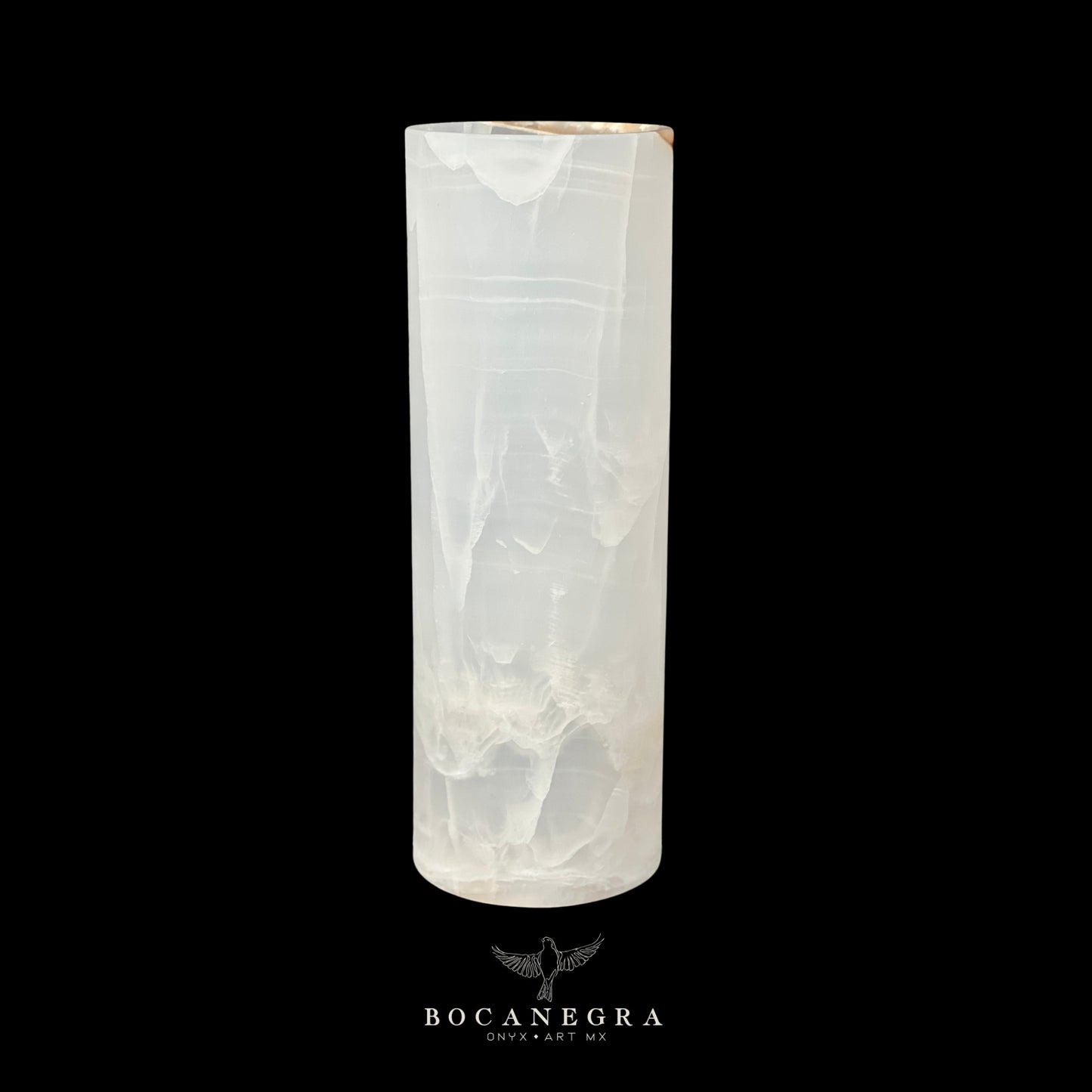 White Onyx Stone Lamp - Table Lamp - Home Decor
