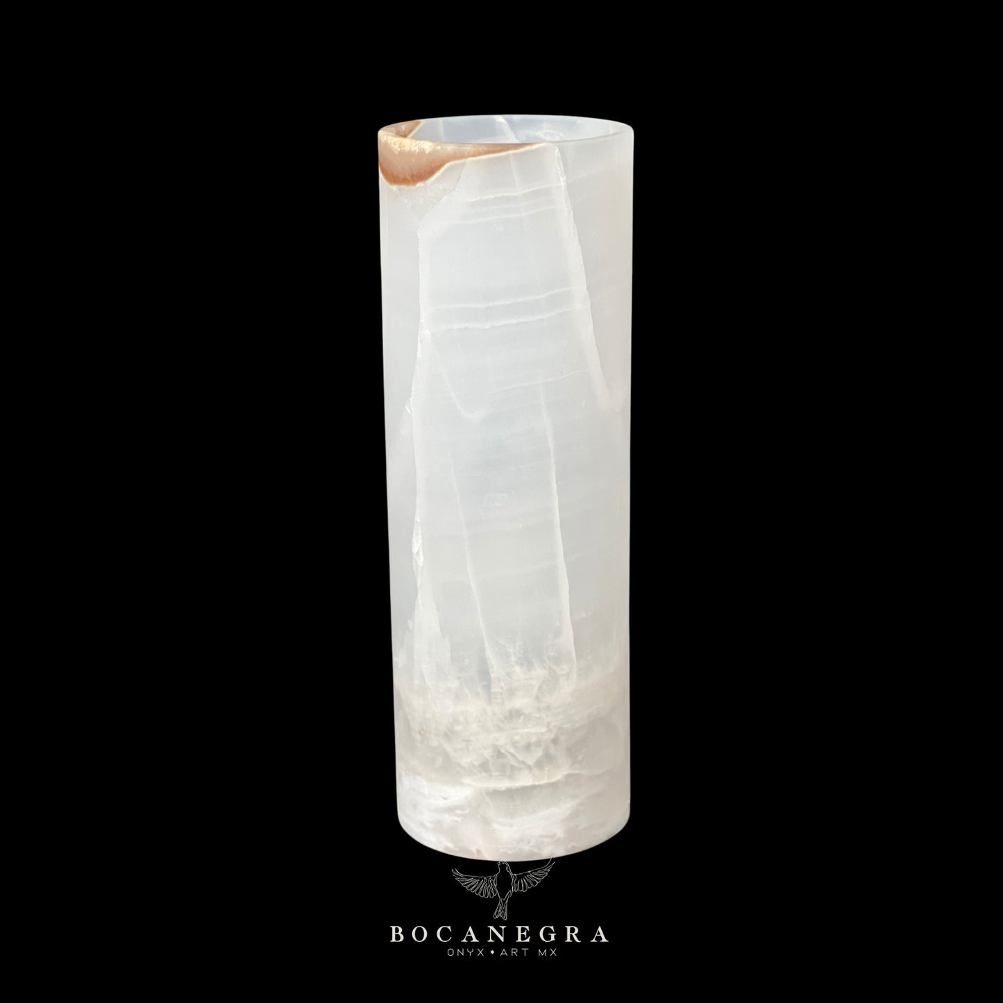 White Onyx Stone Lamp - Table Lamp - Home Decor