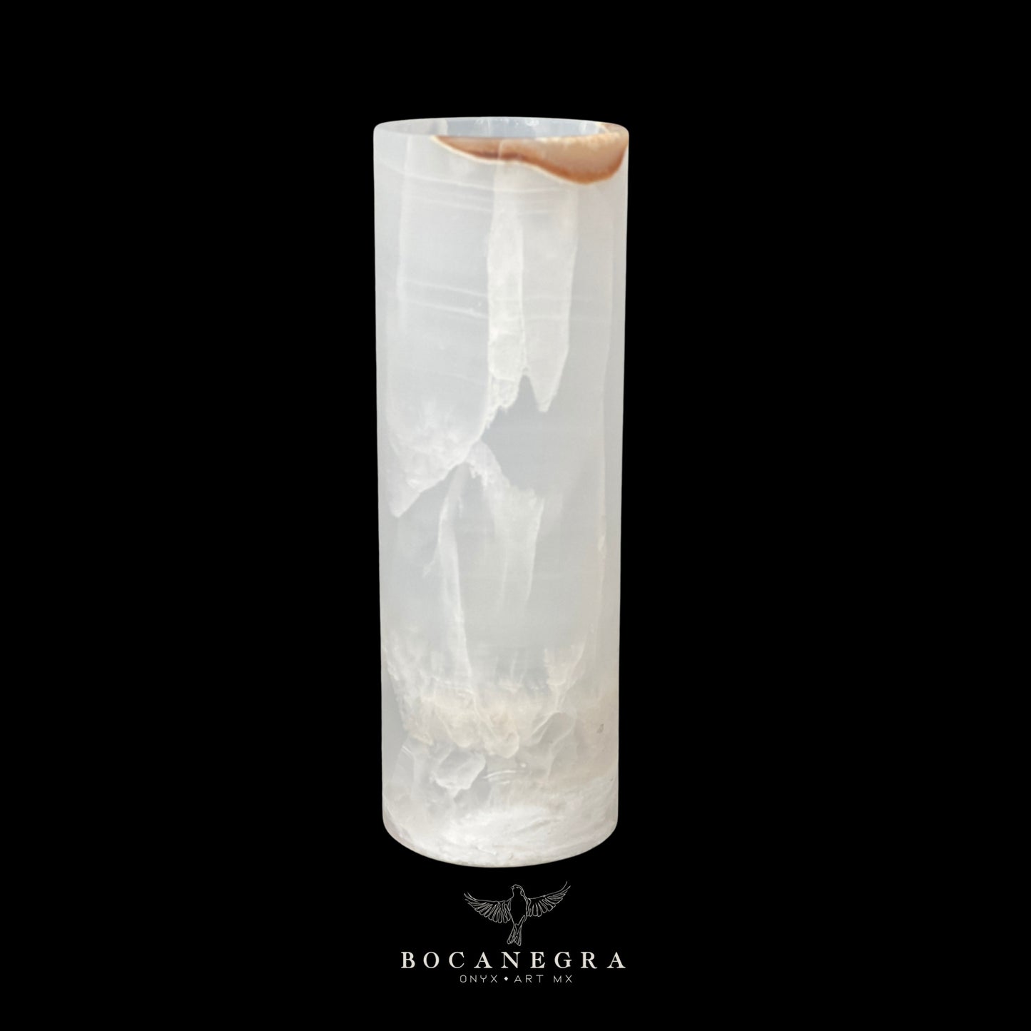 White Onyx Stone Lamp - Table Lamp - Home Decor