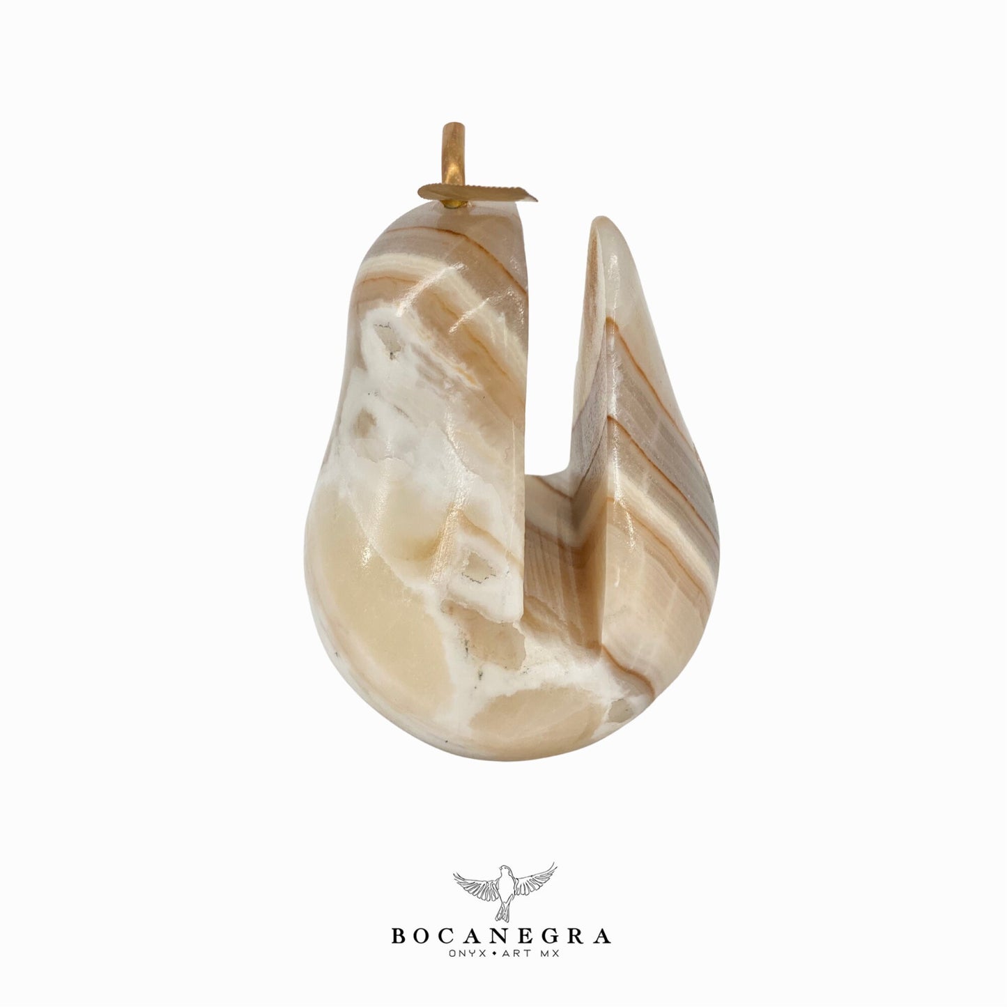 Beige Onyx Decorative Napkin Holder