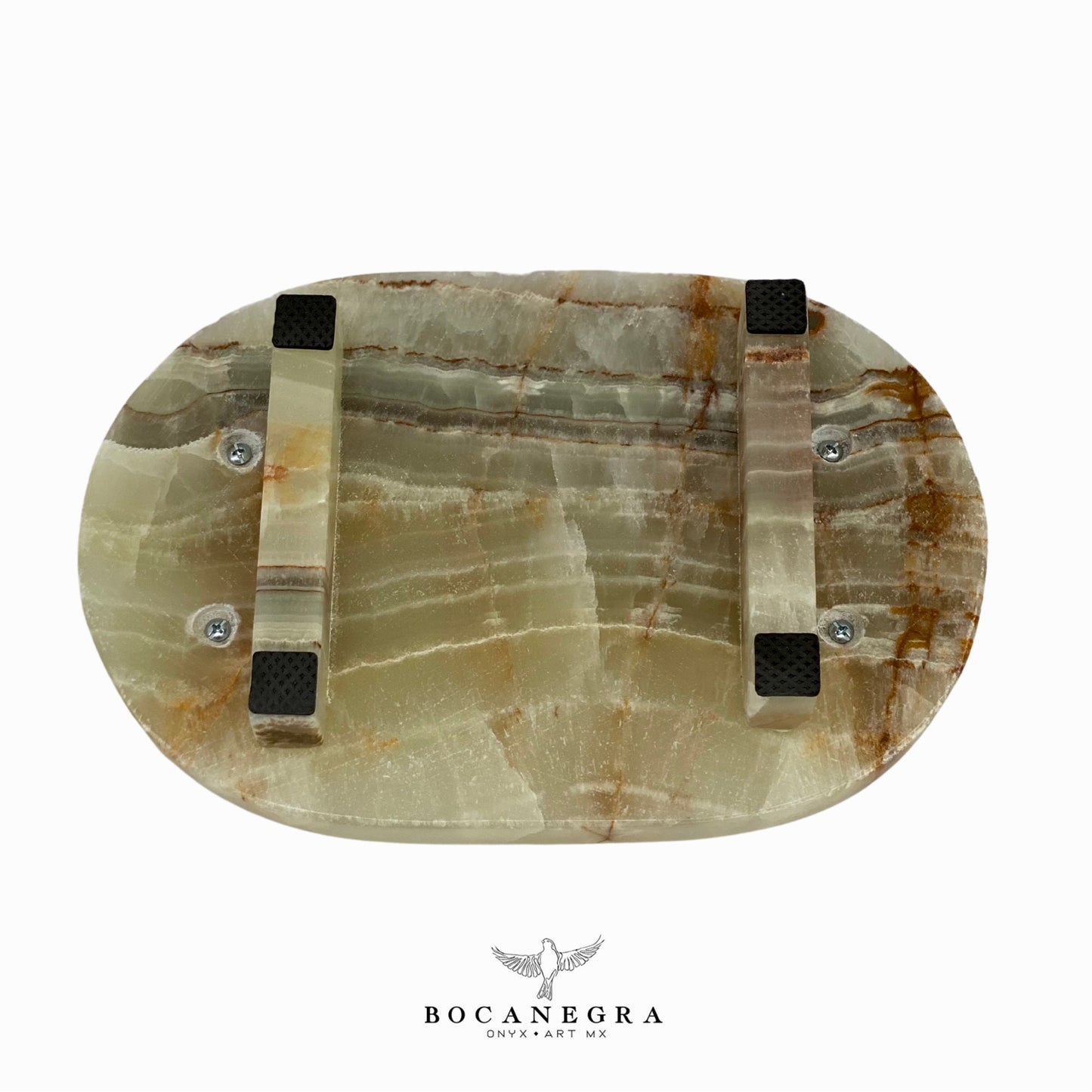 Tequila Glass Shots with Green Onyx tray (6 shots set)