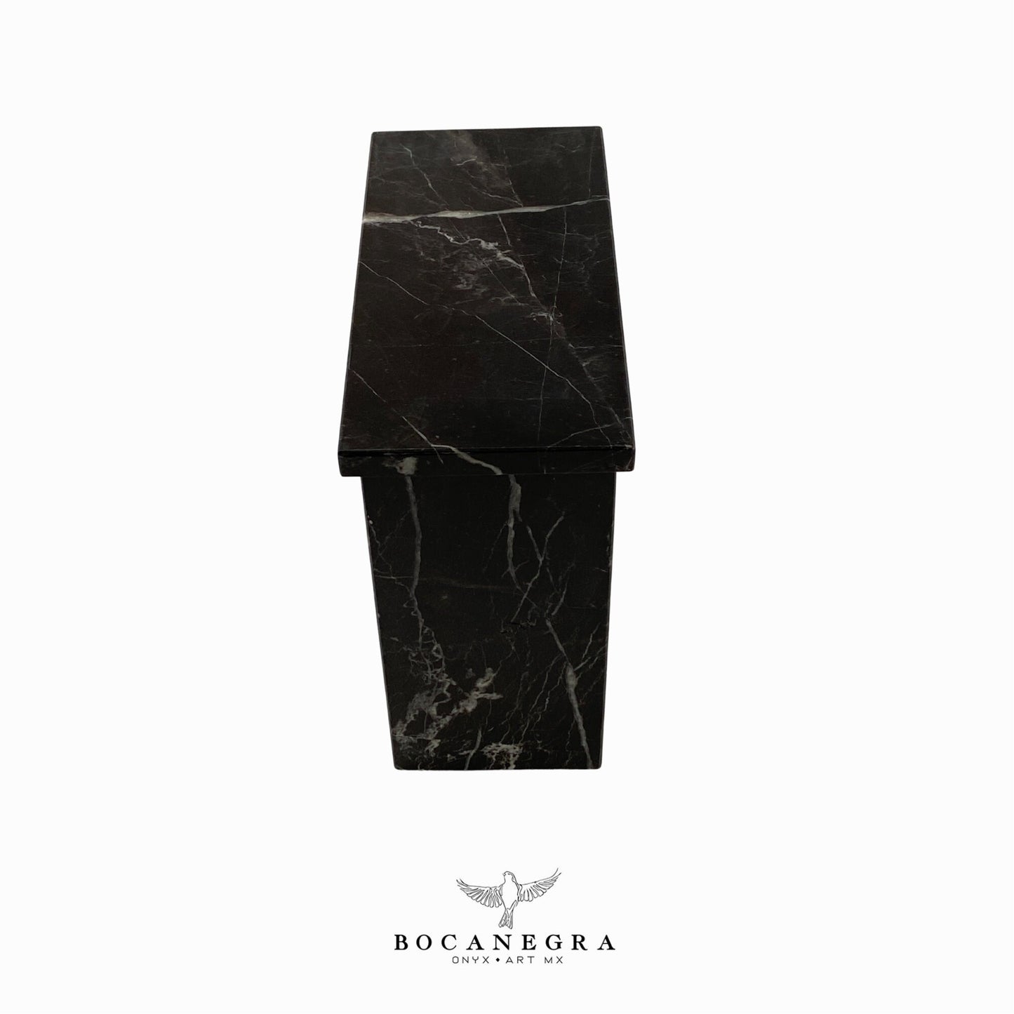 Stunning Black Marble Cremation Urn for Human or pet Ashes