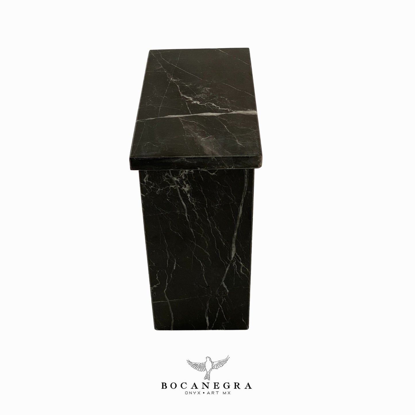 Stunning Black Marble Cremation Urn for Human or pet Ashes