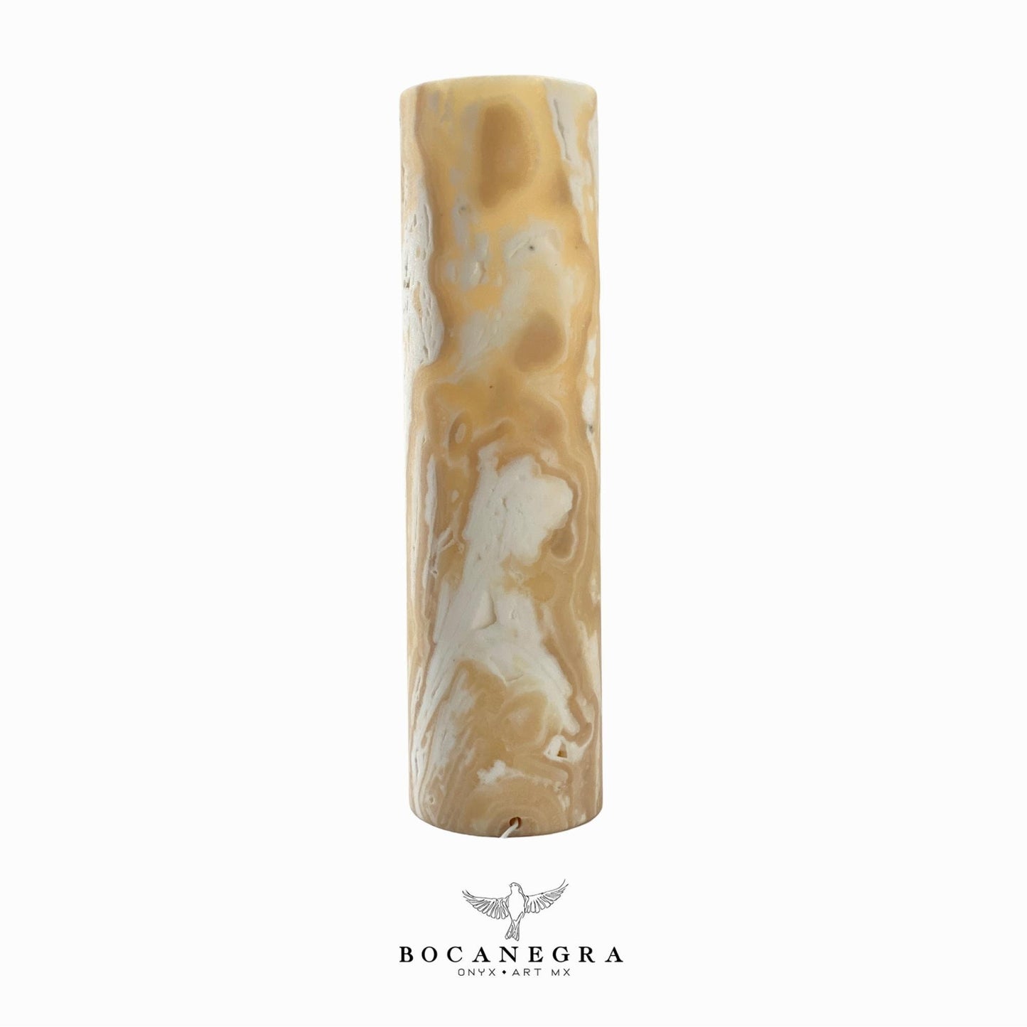 Beige and Yellow Onyx Stone Lamp - Table Lamp - Home Decor