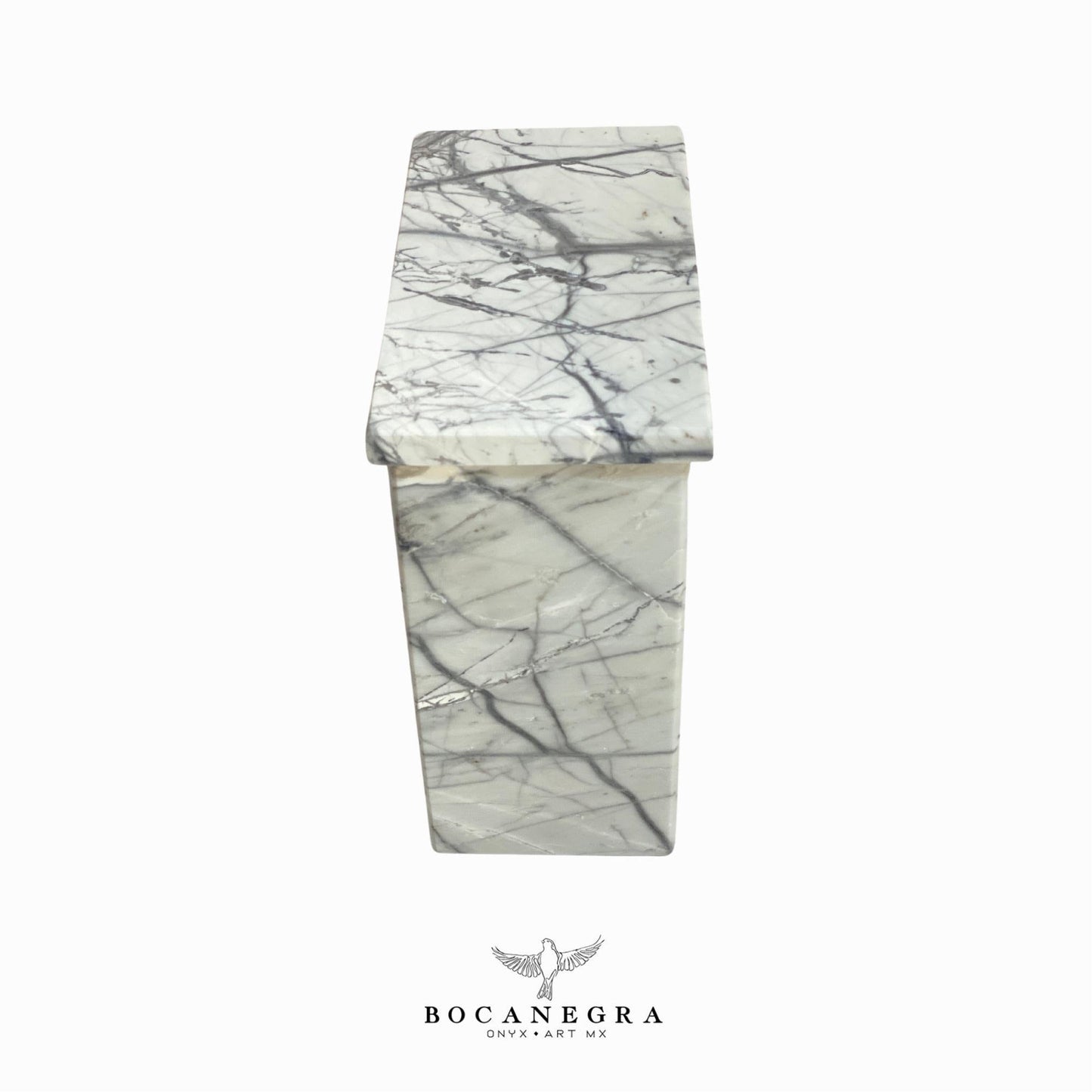 White & Gray Marble Cremation Urn for Human or pet Ashes