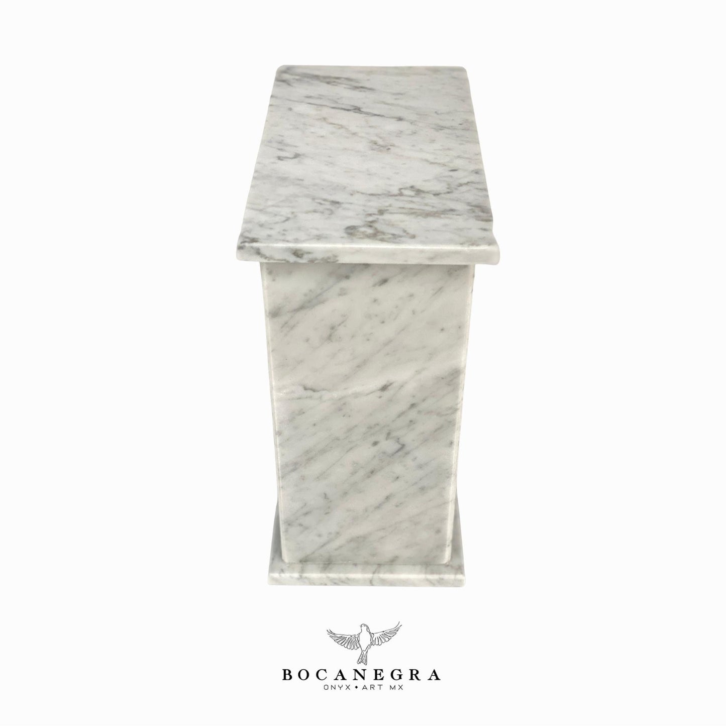 White Marble Cremation Urn for Human or pet Ashes