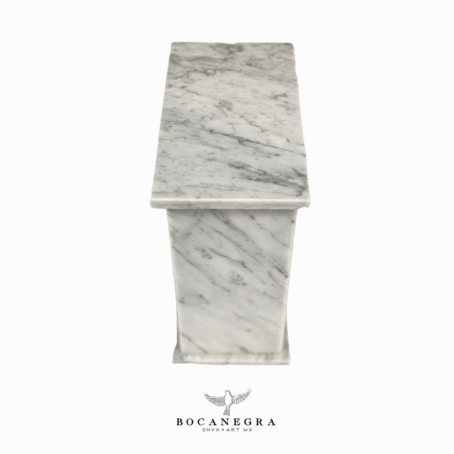 White Marble Cremation Urn for Human or pet Ashes