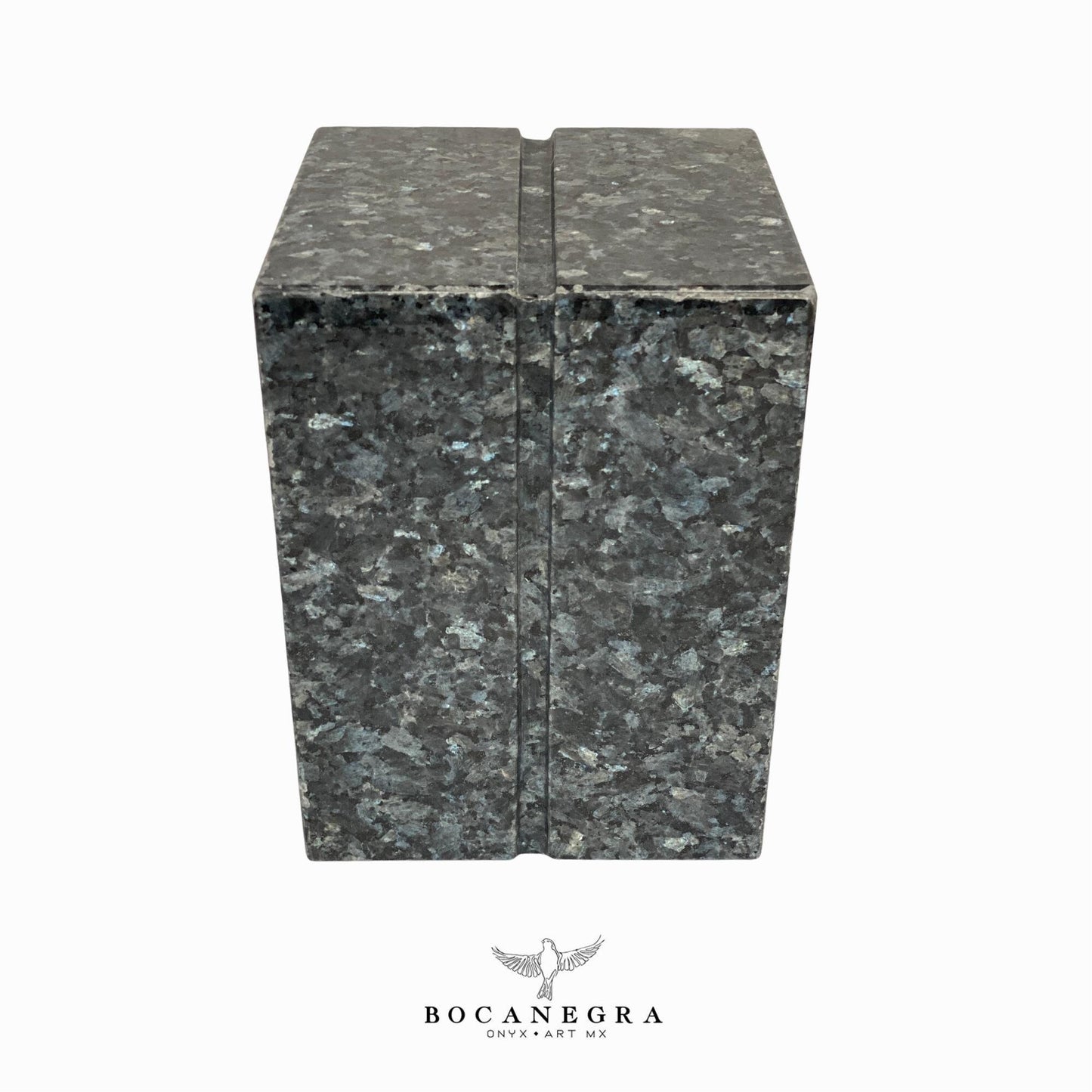 Black & Gray Marble Cremation Urn for Human or pet Ashes