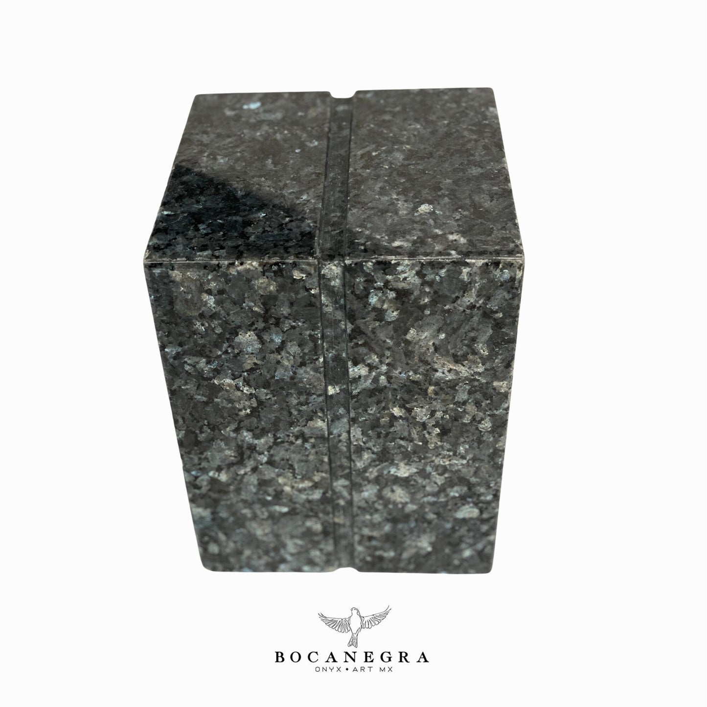 Black & Gray Marble Cremation Urn for Human or pet Ashes