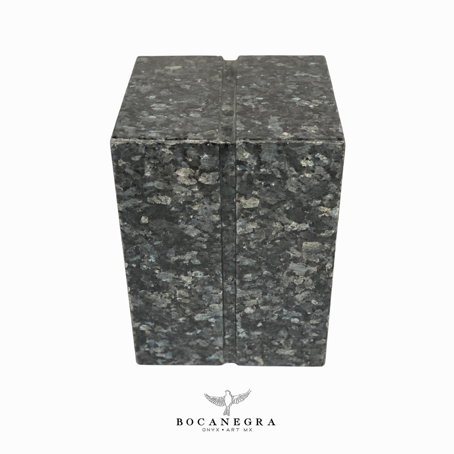 Black & Gray Marble Cremation Urn for Human or pet Ashes