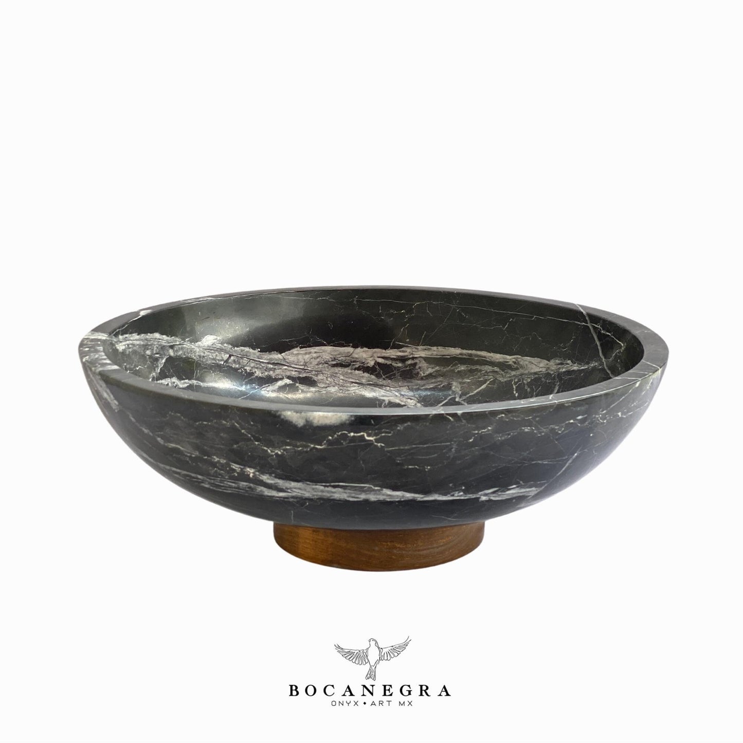 Black Marble Fruit Platter - Decorative Piece