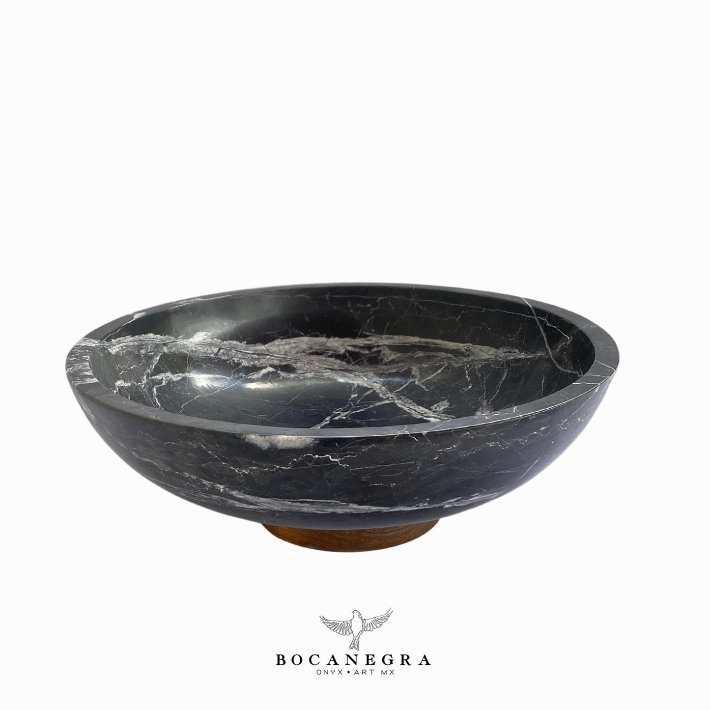 Black Marble Fruit Platter - Decorative Piece