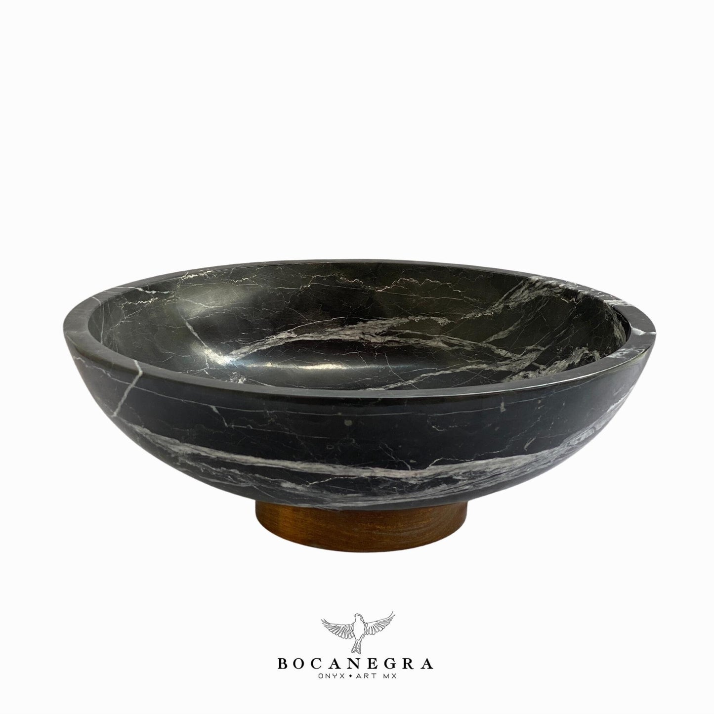 Black Marble Fruit Platter - Decorative Piece