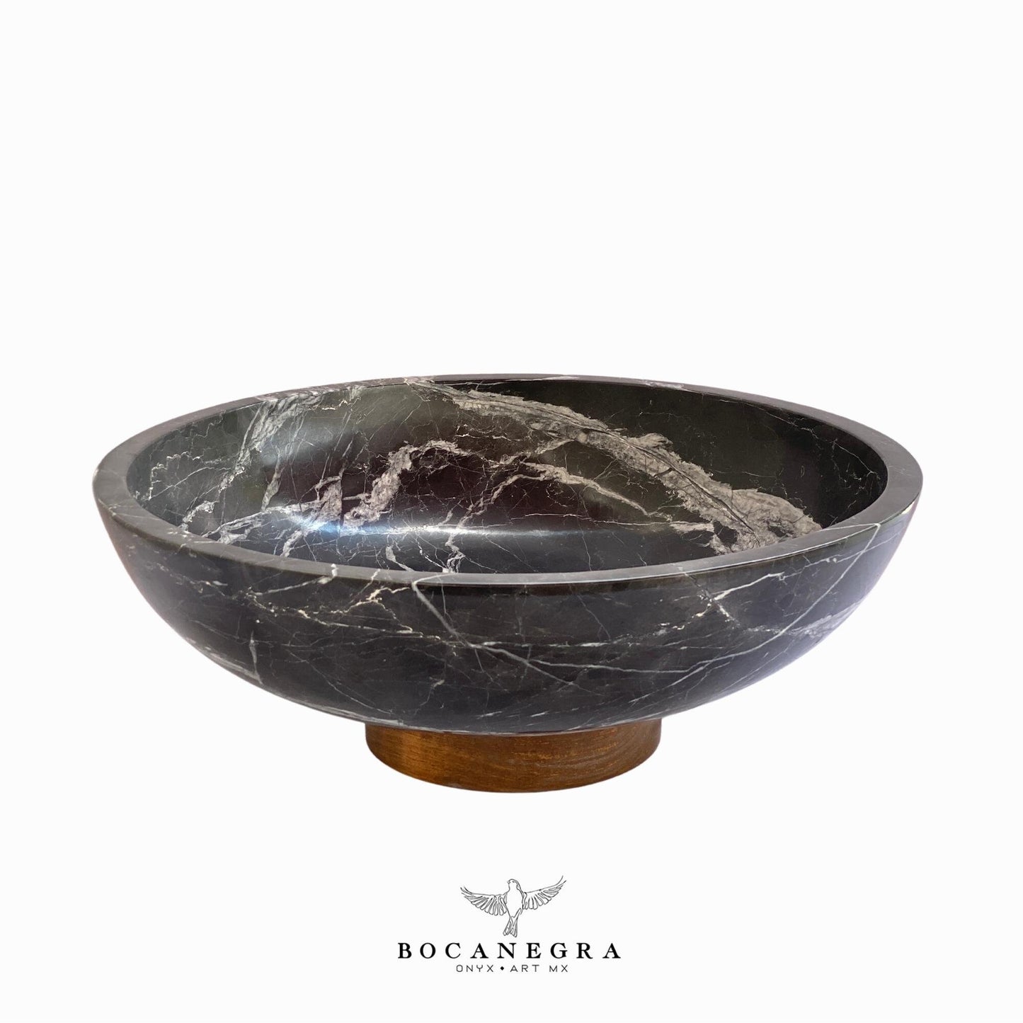 Black Marble Fruit Platter - Decorative Piece