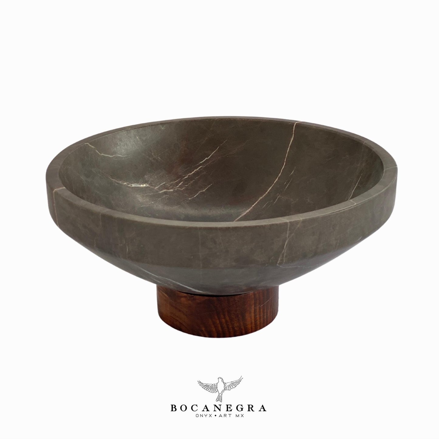 Gray Marble Fruit Platter - Decorative Piece