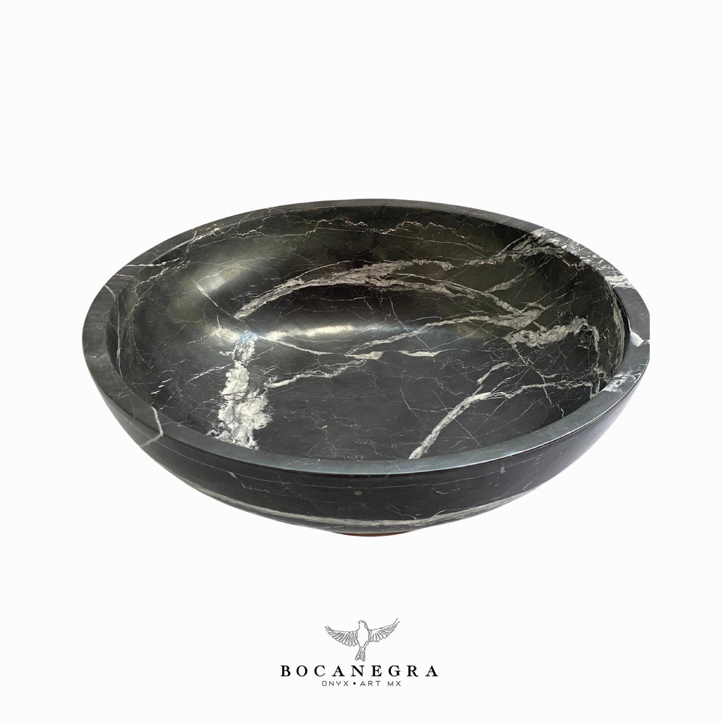 Black Marble Fruit Platter - Decorative Piece