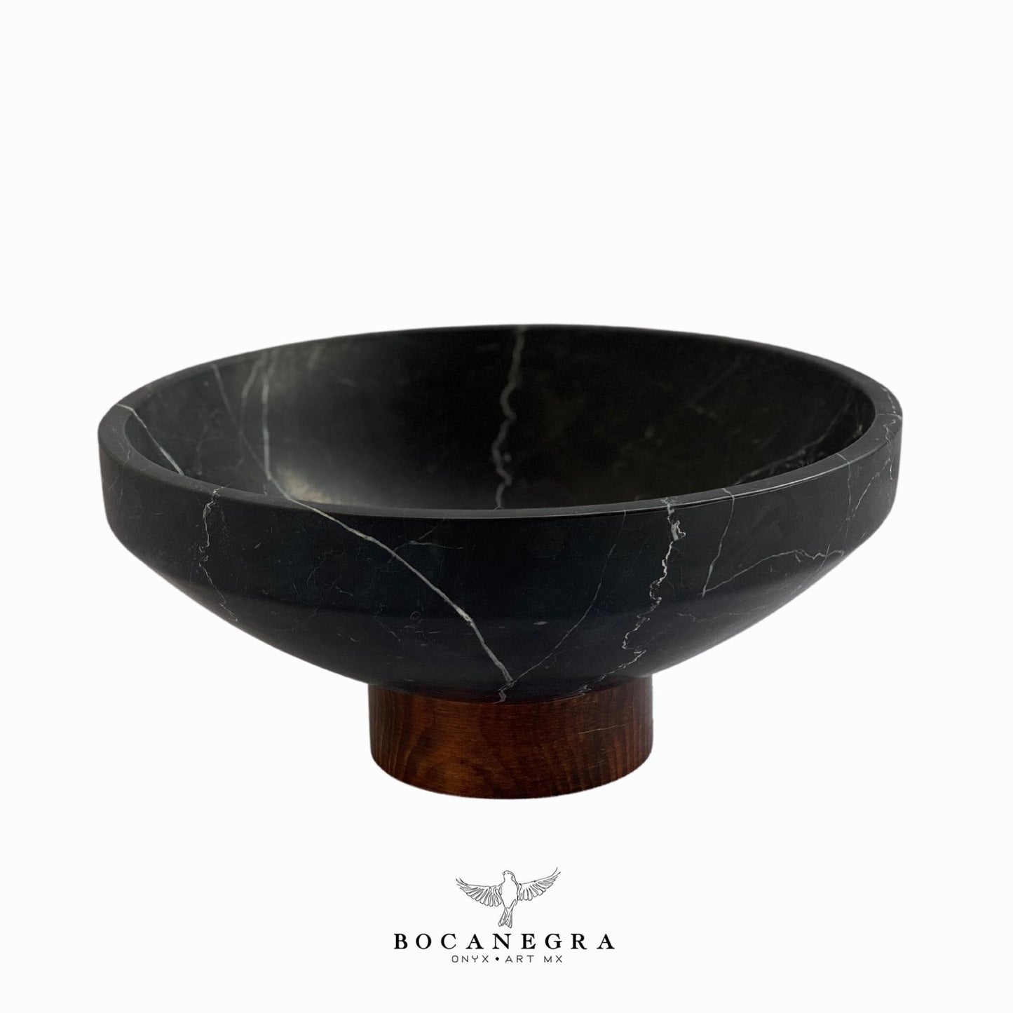 Black Marble Fruit Platter - Decorative Piece