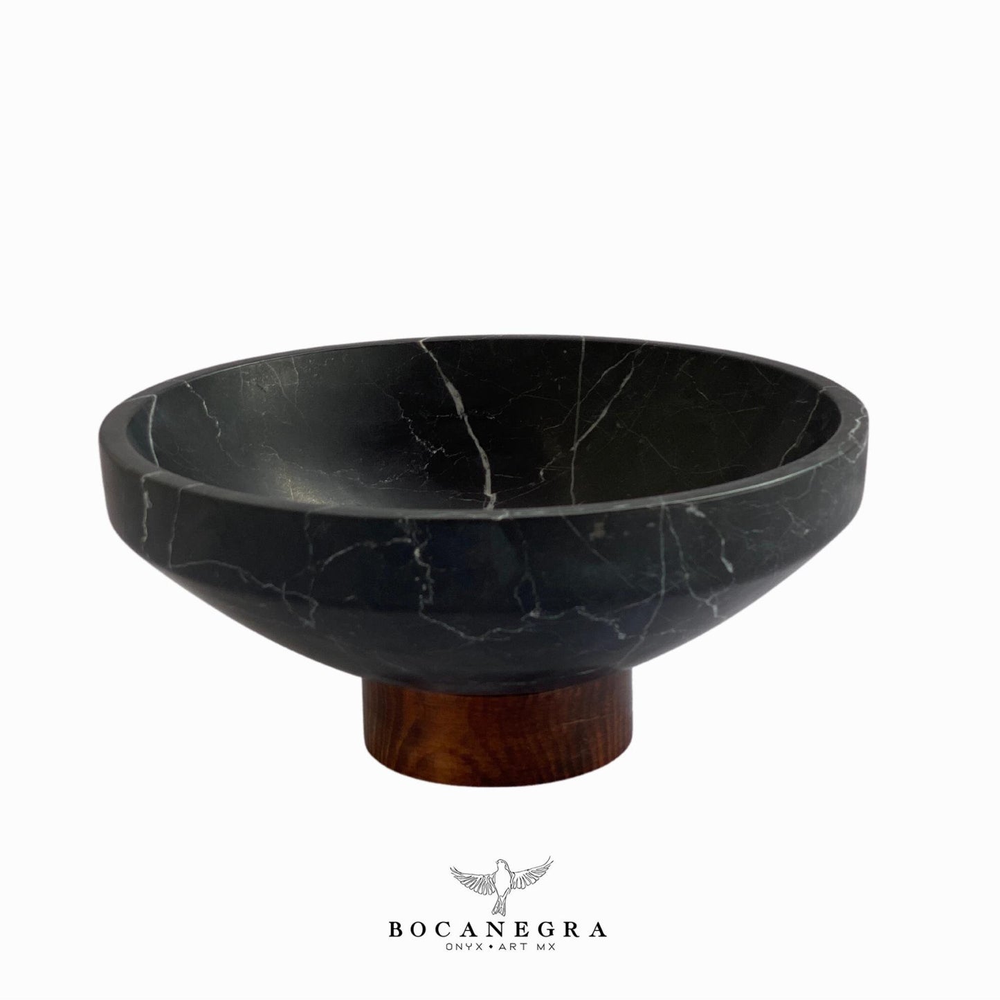 Black Marble Fruit Platter - Decorative Piece