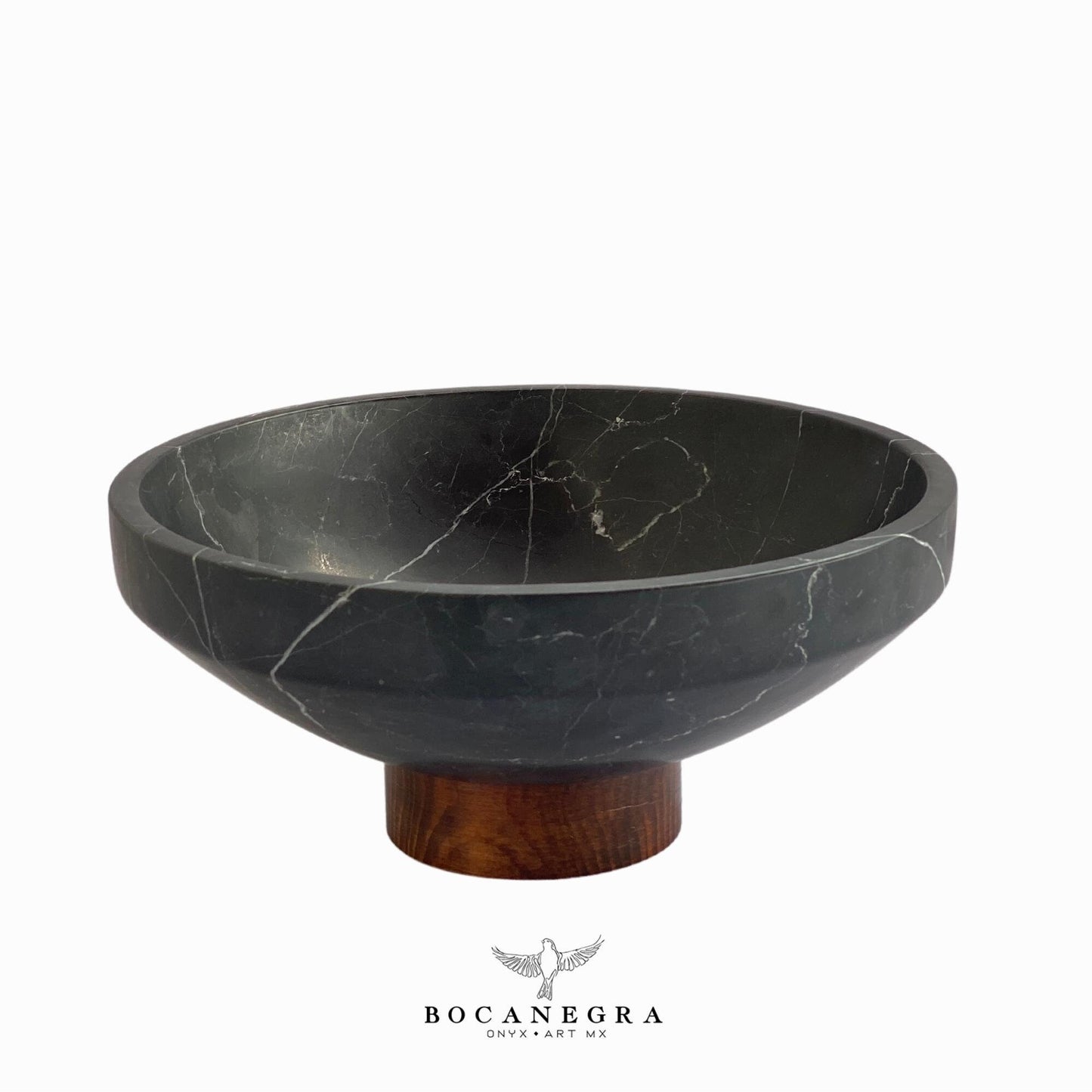Black Marble Fruit Platter - Decorative Piece