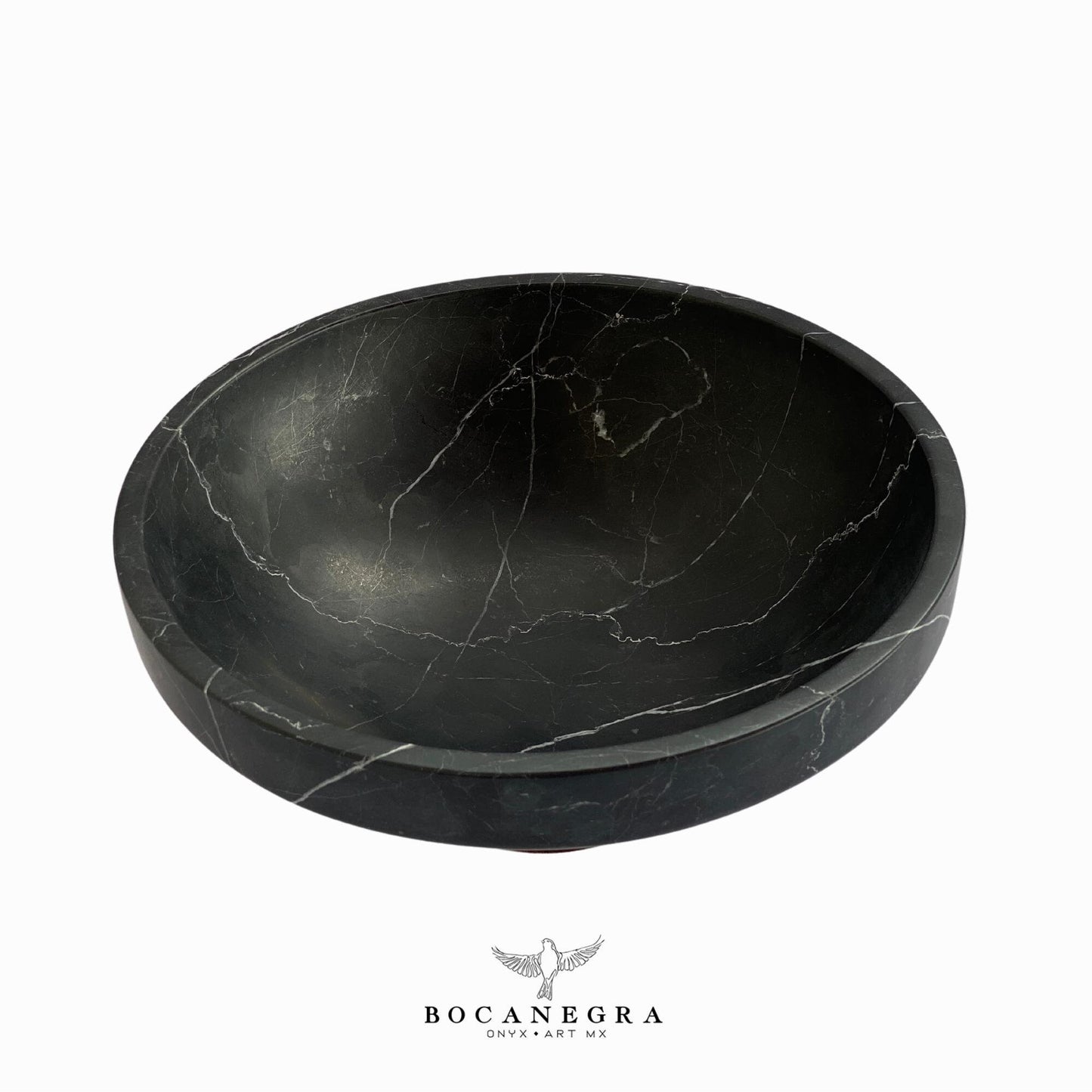 Black Marble Fruit Platter - Decorative Piece