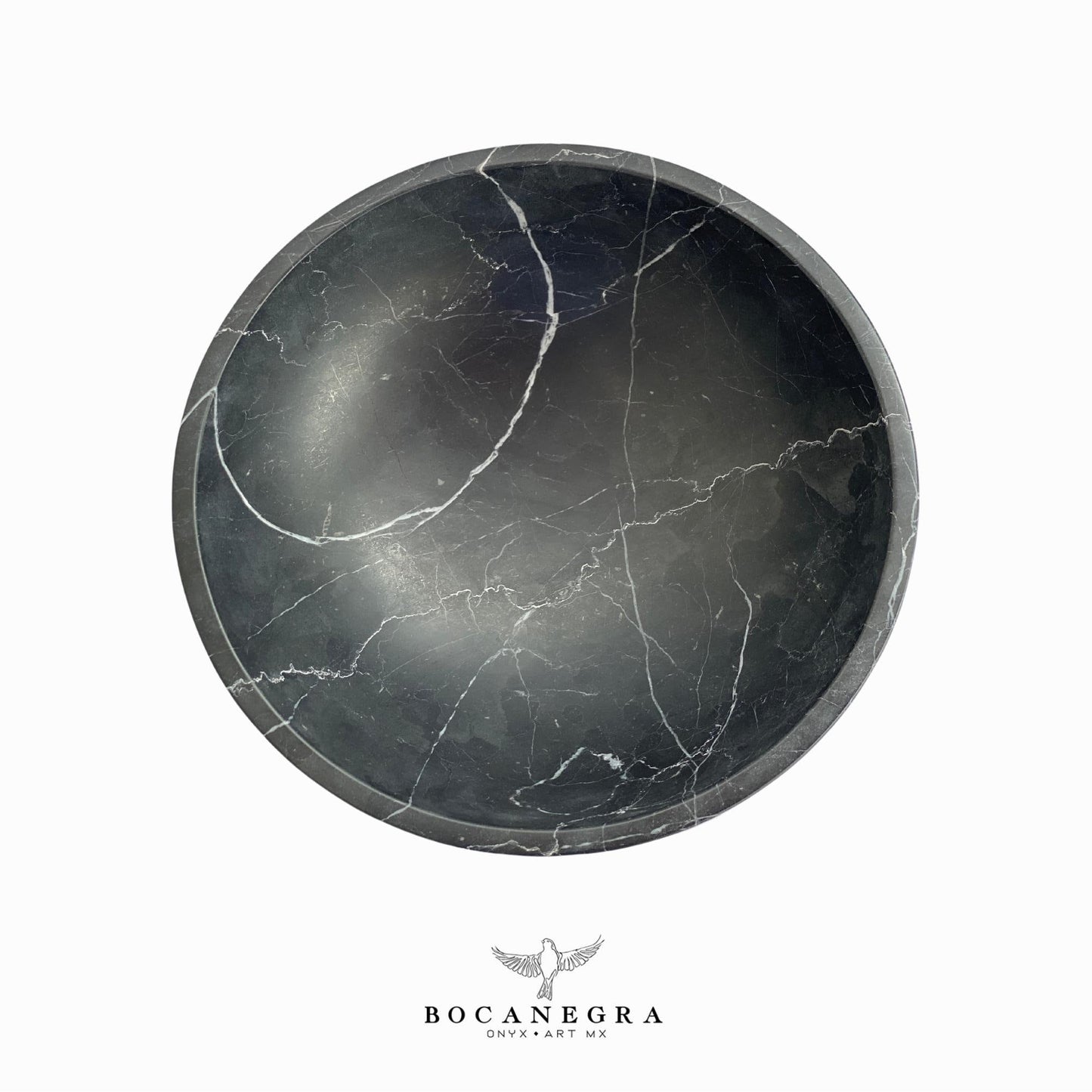 Black Marble Fruit Platter - Decorative Piece