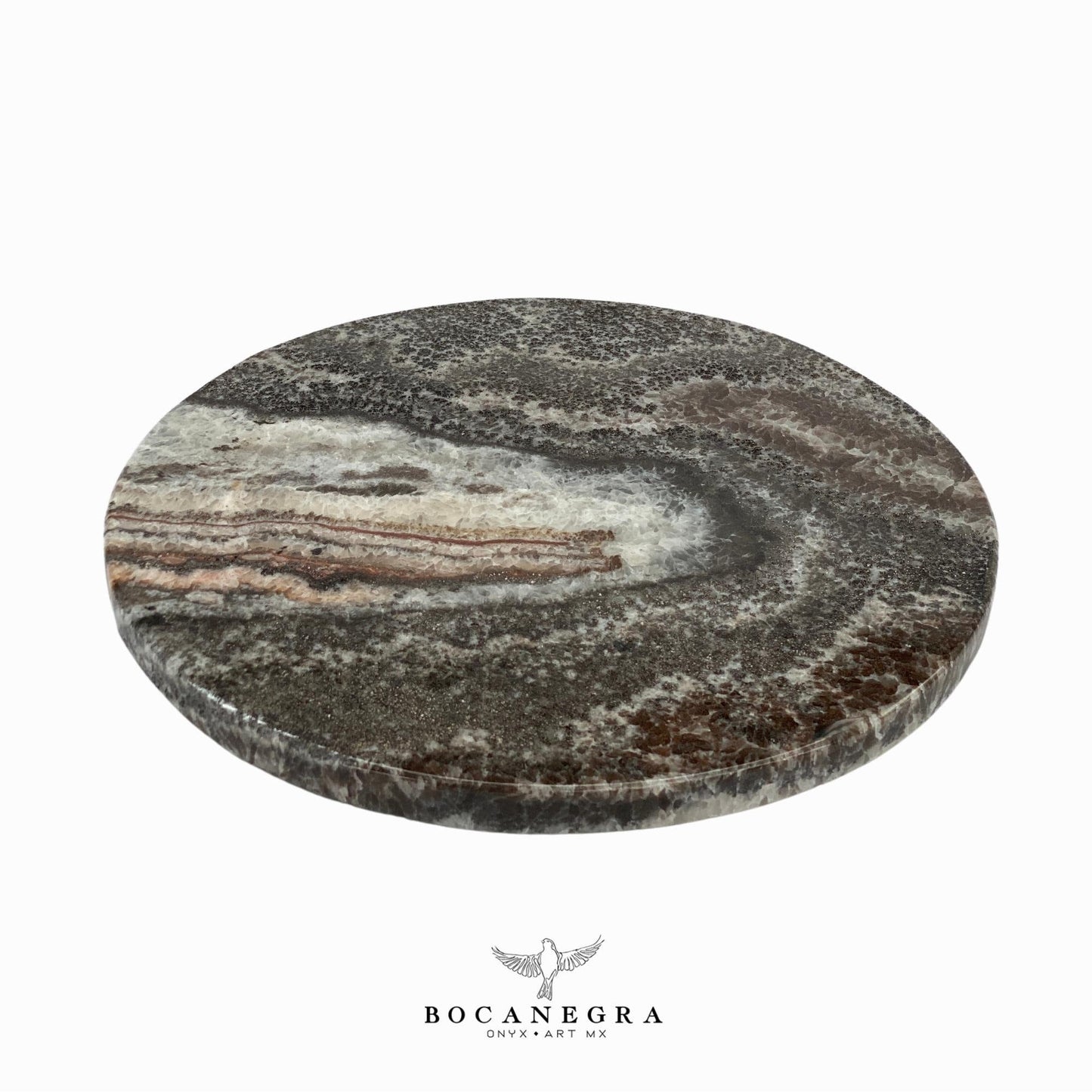 Red Onyx Rotating Tray (13-inch) - Lazy Susan