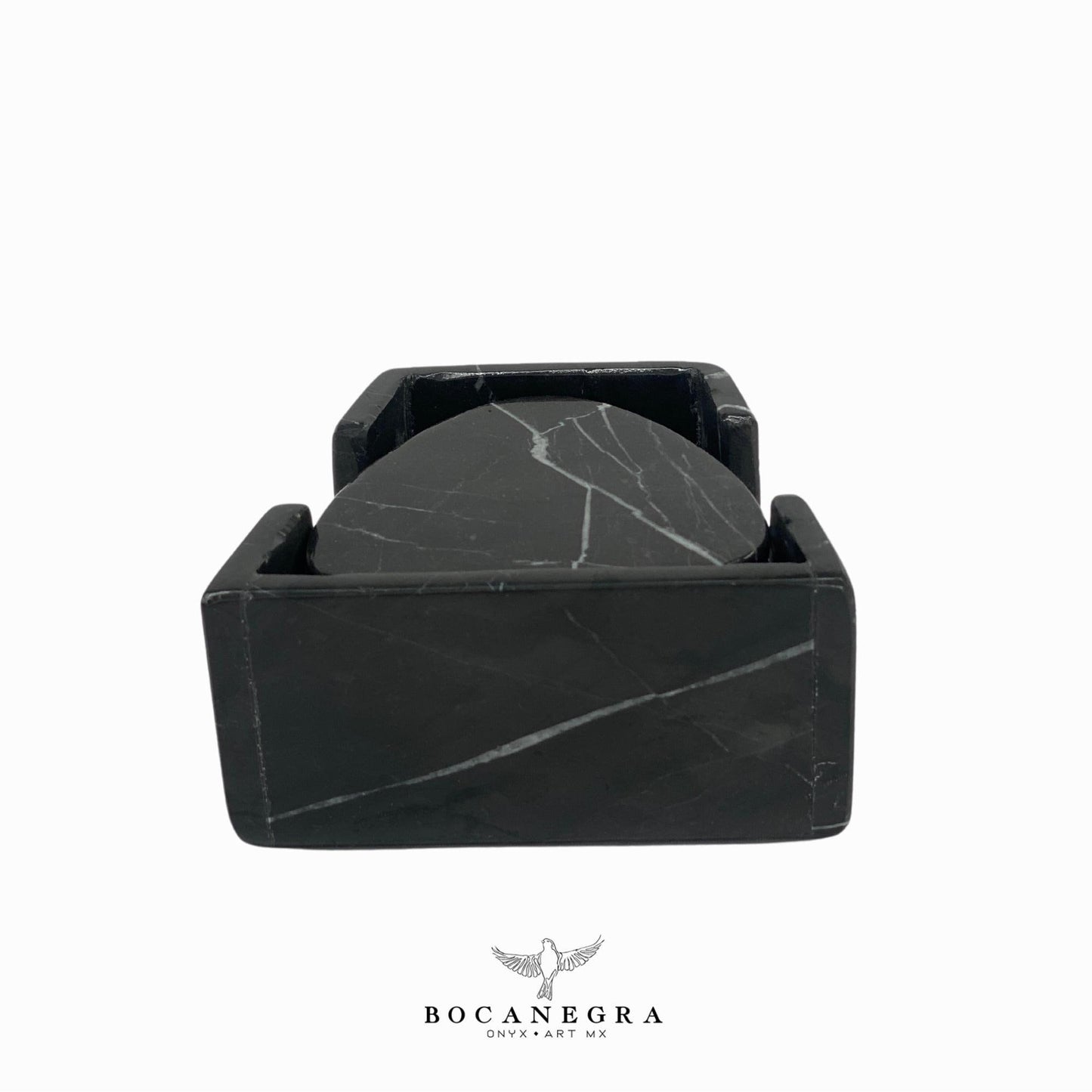 Coasters Set of 6 black Marble⎪Cup holder