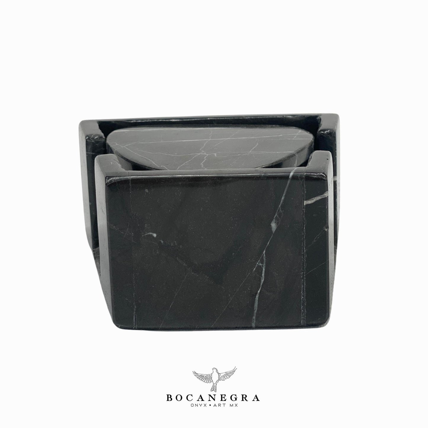 Coasters Set of 6 black Marble⎪Cup holder