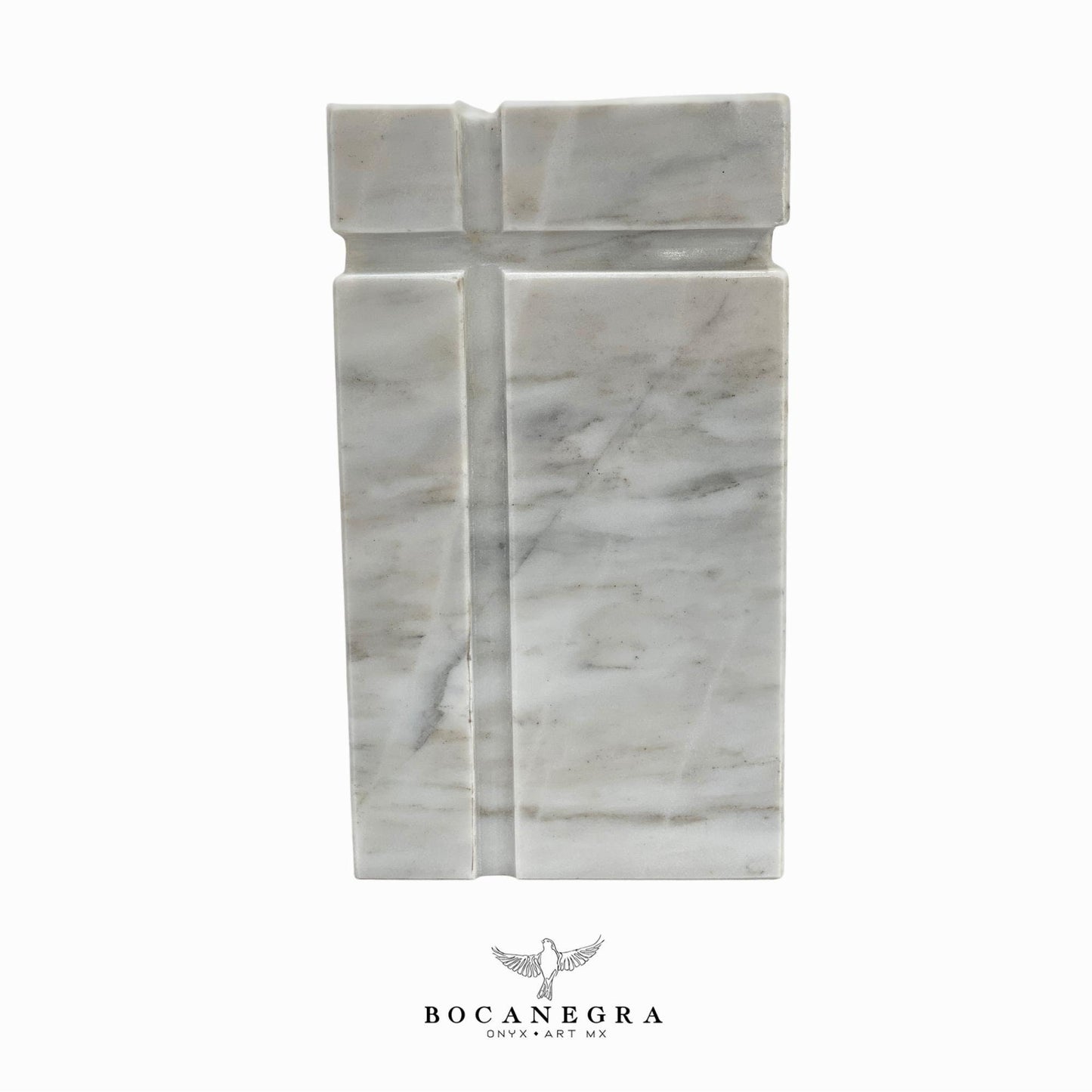 White Marble Cremation Urn for Human or pet Ashes