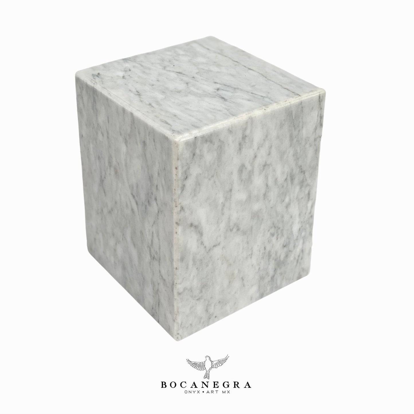 Unique White Marble Cremation Urn for Human or pet Ashes