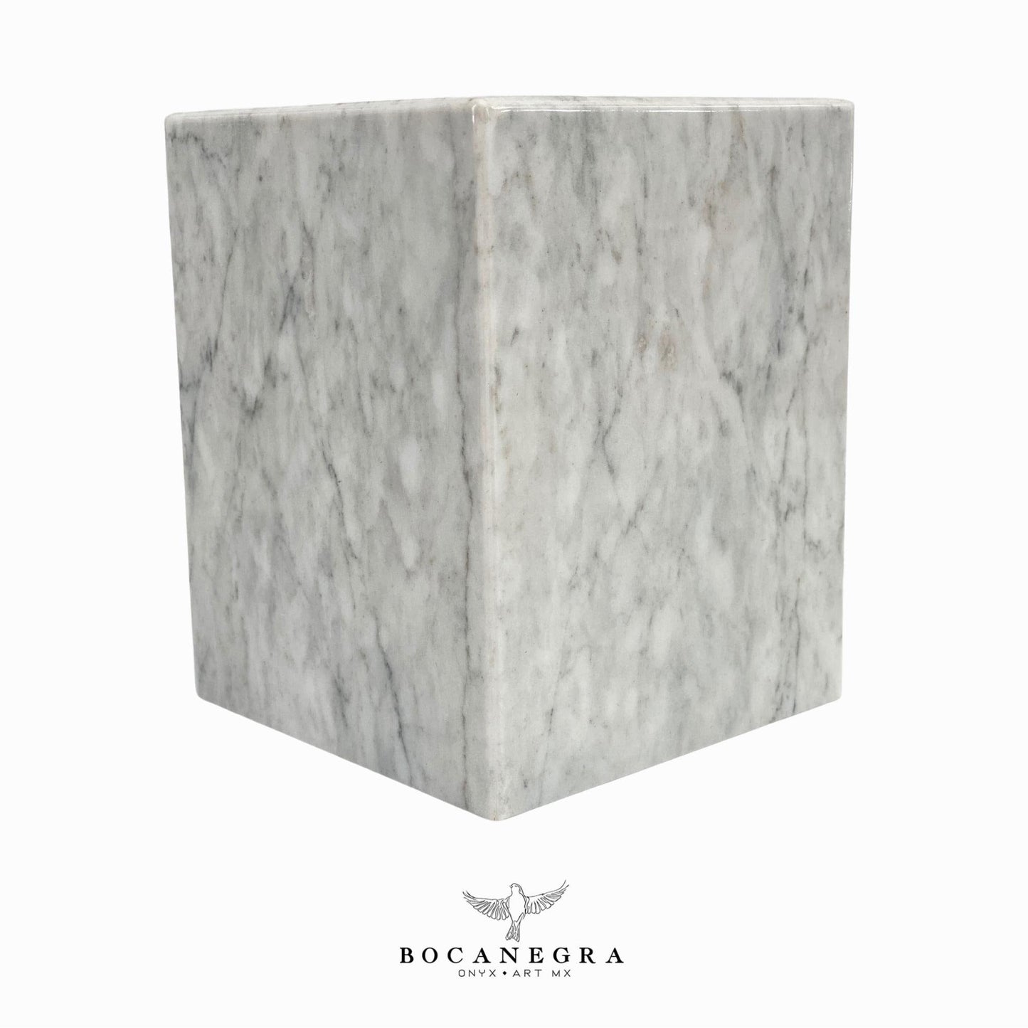 Unique White Marble Cremation Urn for Human or pet Ashes