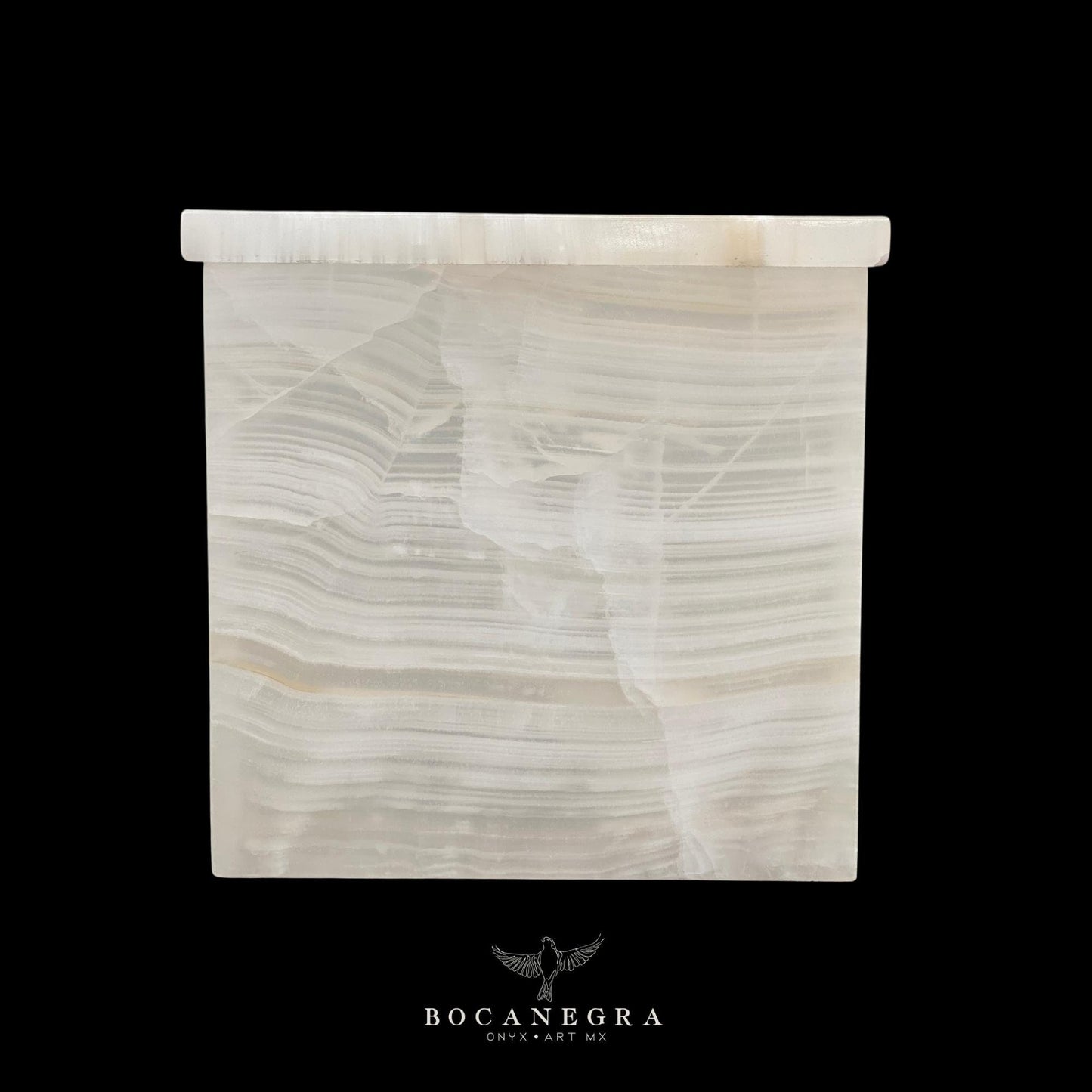 White Onyx Cremation Urn for Human or pet Ashes