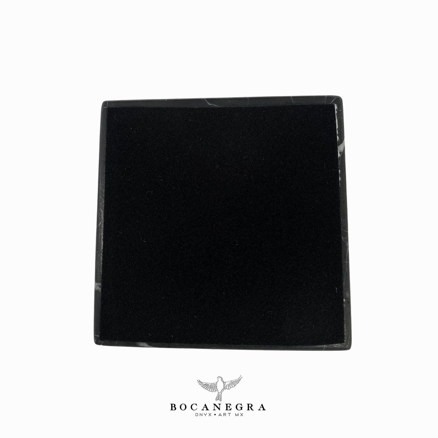 Black Marble Coasters Set - Cup holder (6 Set)