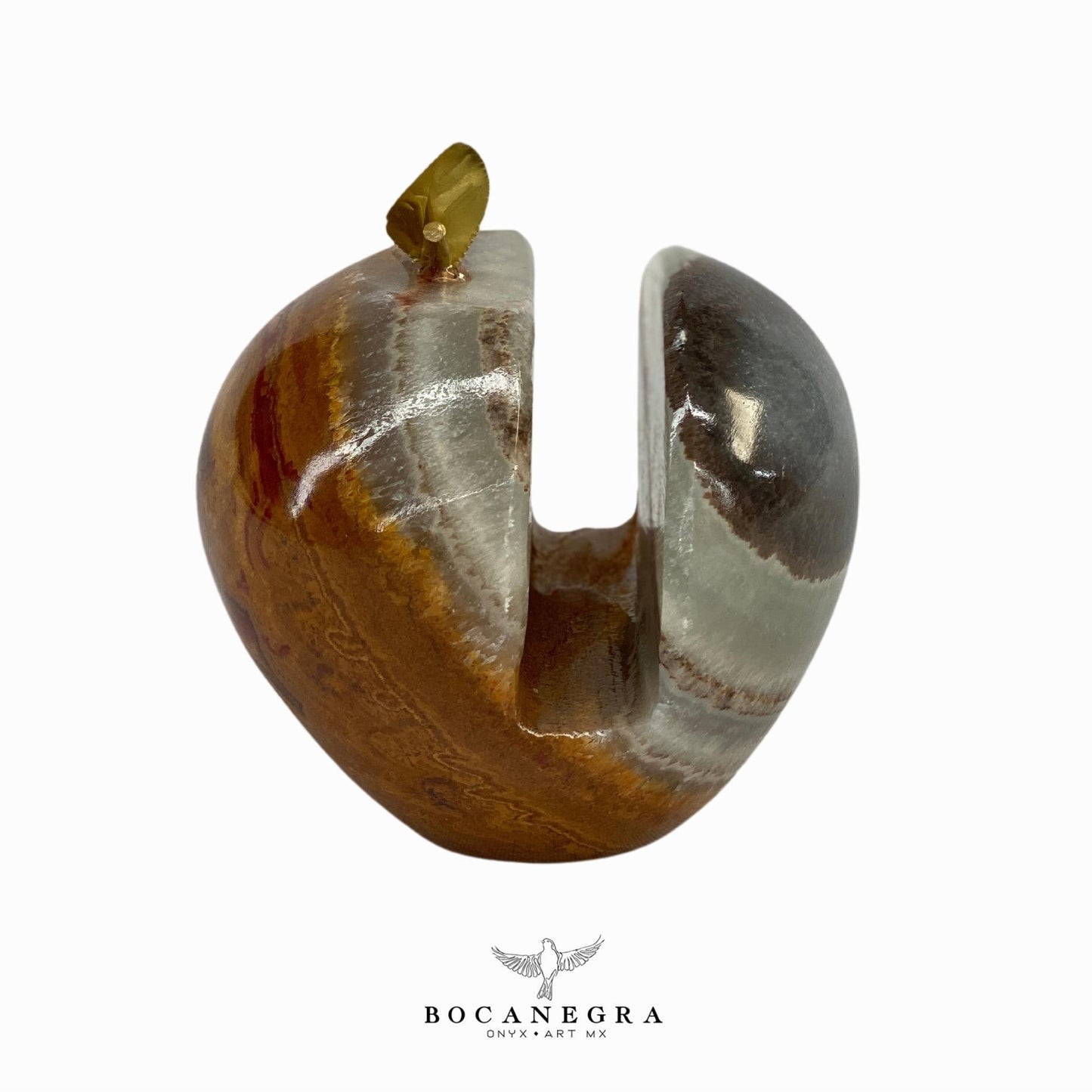 Brown Onyx Decorative Napkin Holder